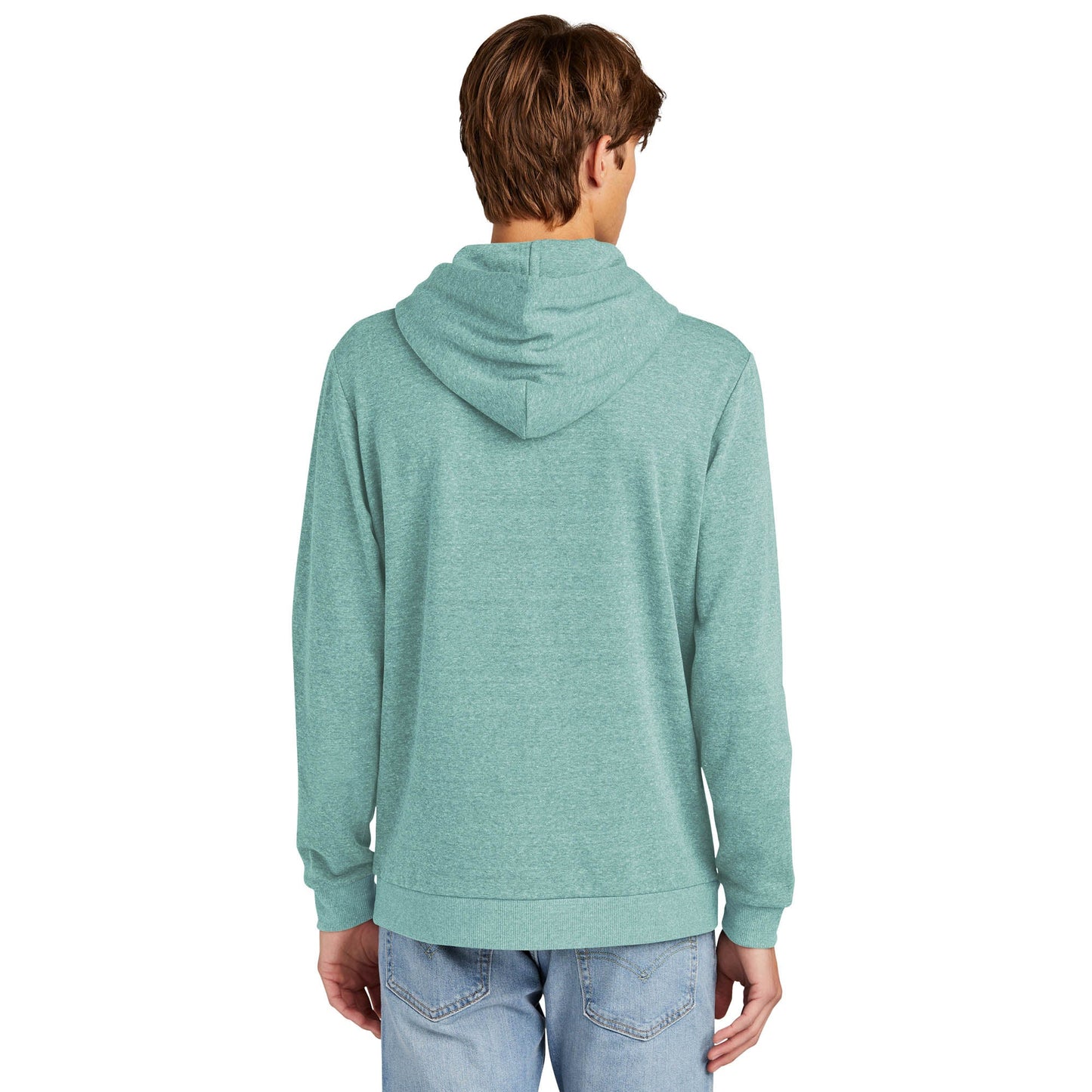 Black Sweatshirt - District - Soft Fleece Hoodie - Stylish Design