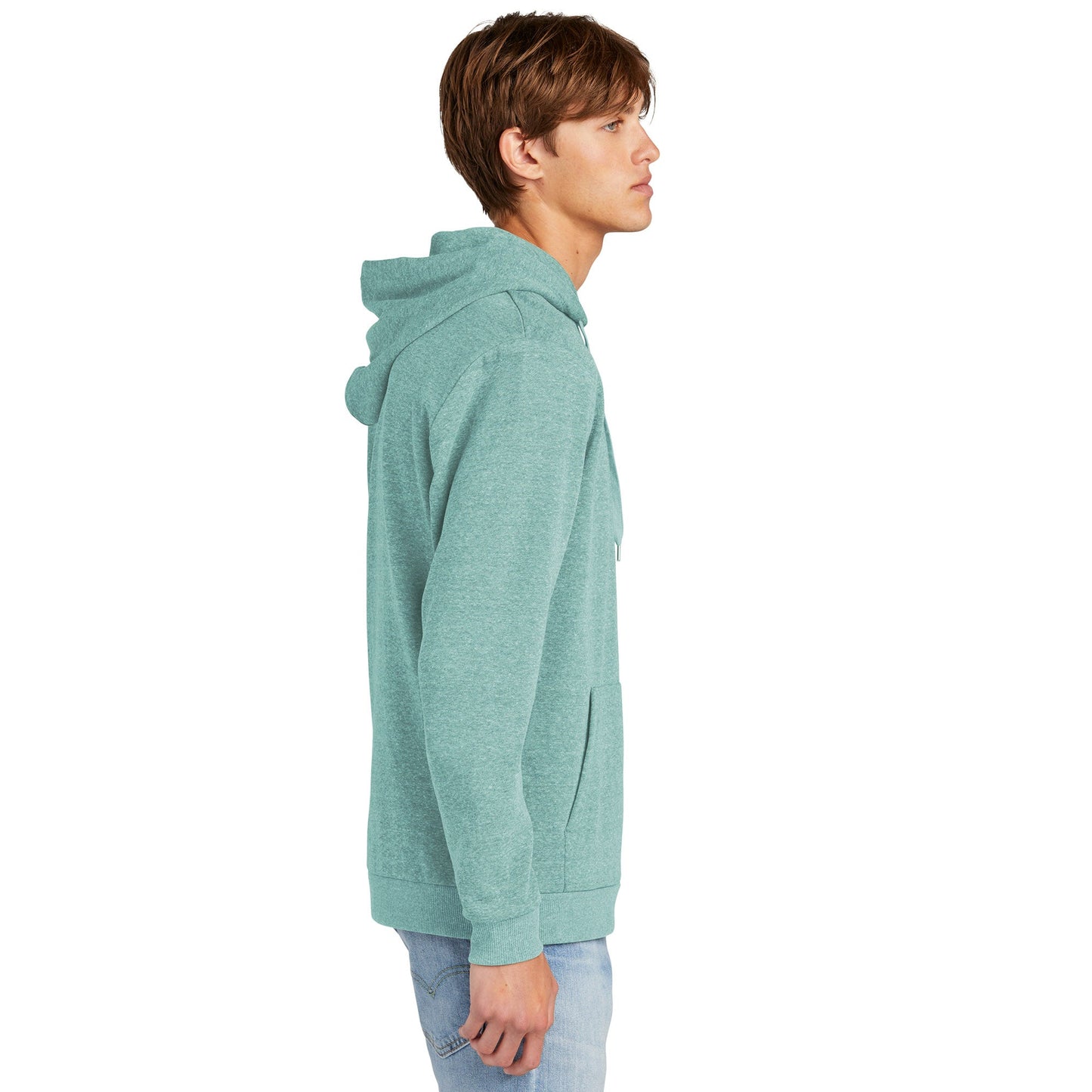Black Sweatshirt - District - Soft Fleece Hoodie - Stylish Design