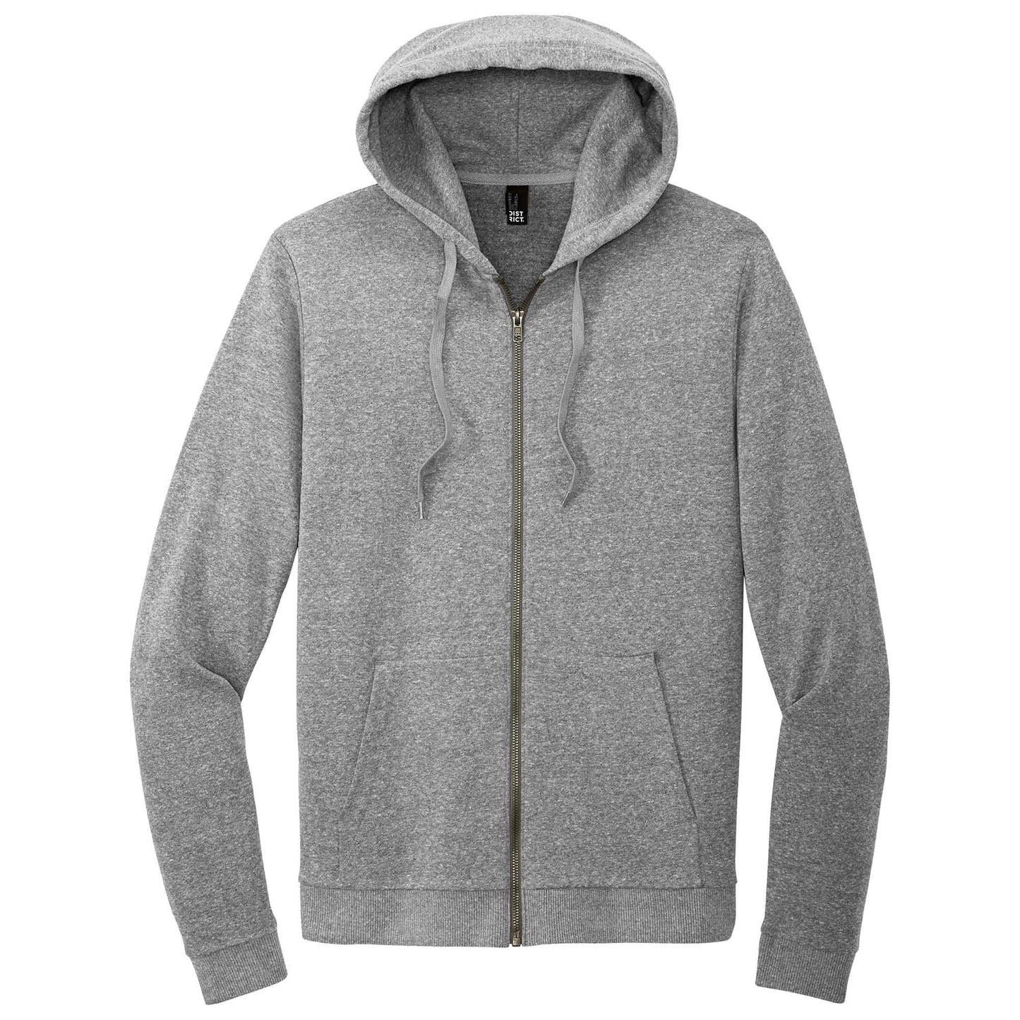 Black Hoodie - District - Soft Fleece - Comfortable Style