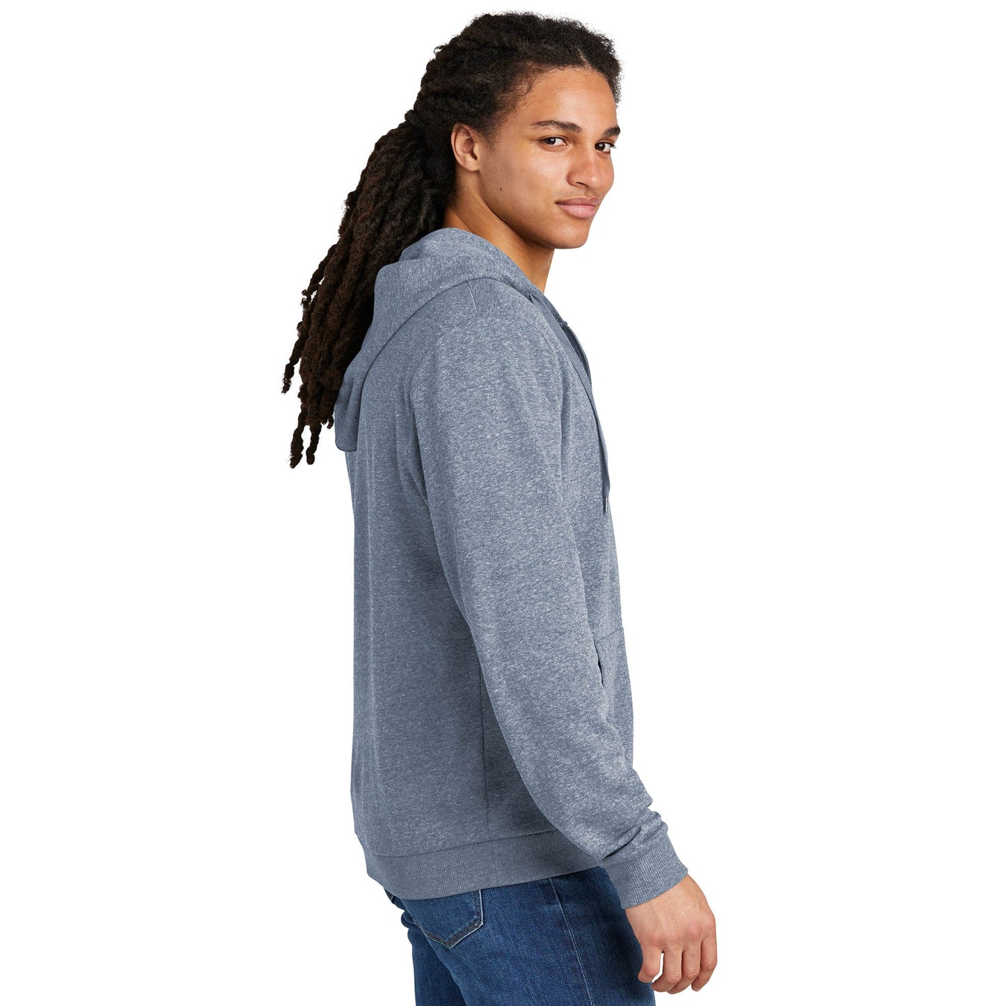 Black Hoodie - District - Soft Fleece - Comfortable Style