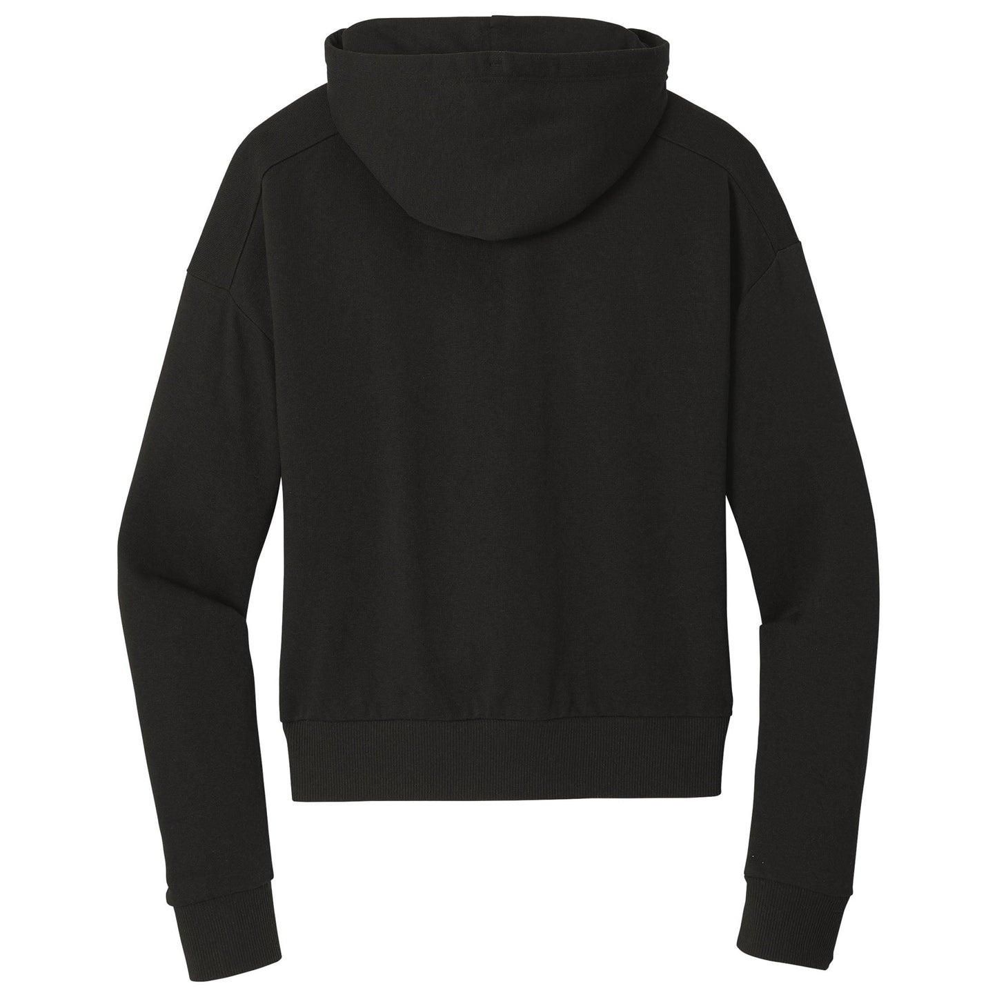 Black Sweatshirts - District - Soft Fleece Hoodie - Comfortable
