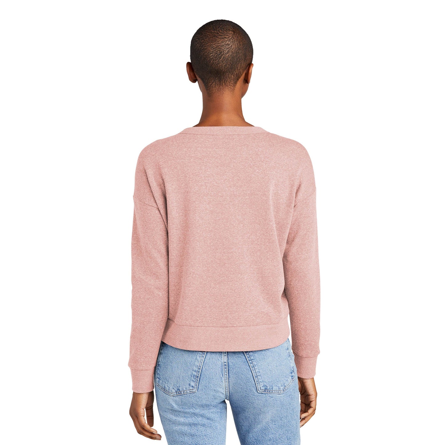 Black Sweatshirt - District - Soft Fleece Fabric