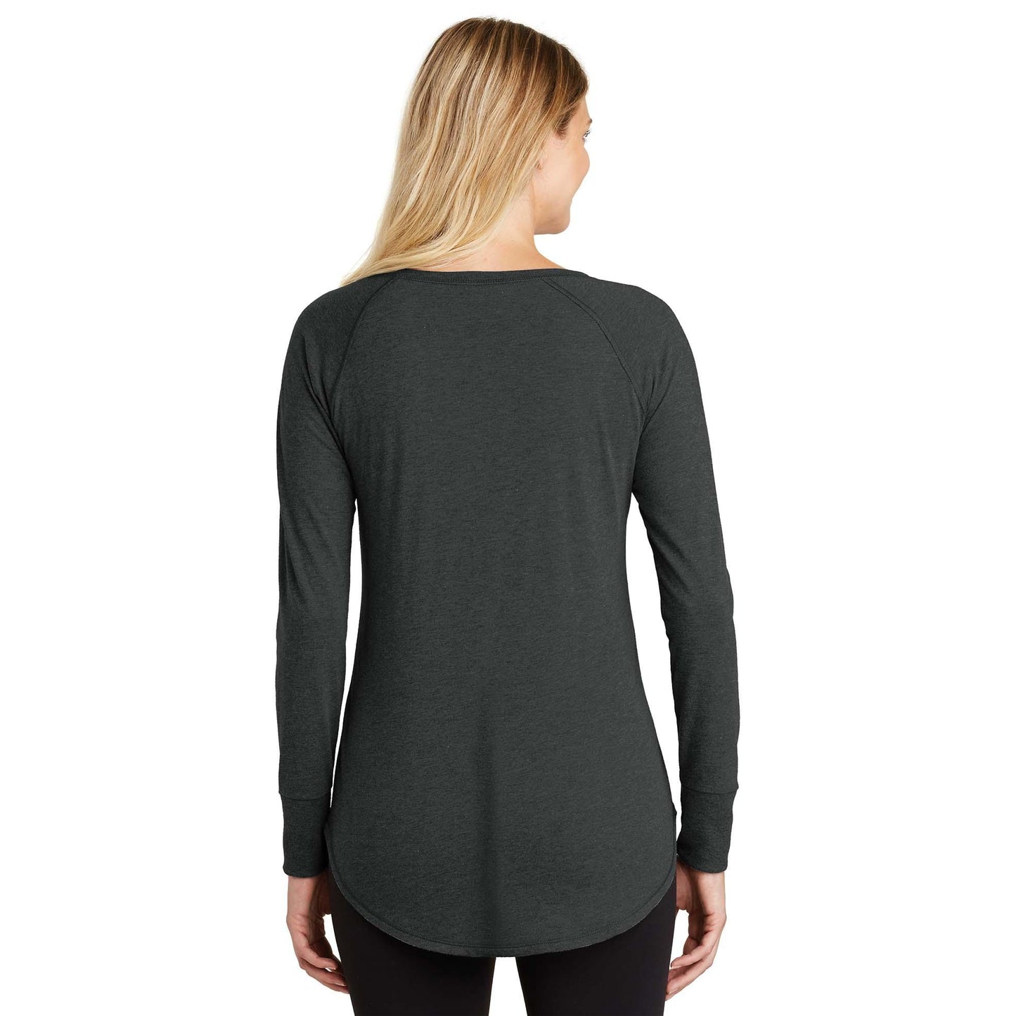 White T-Shirts - District - Soft Tunic Tee - Comfortable Style