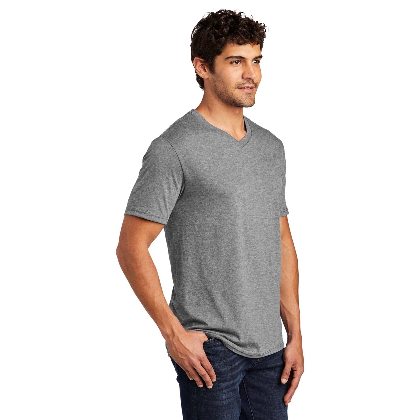 Black Frost T-Shirt - District - Soft Tri-Blend Fabric
