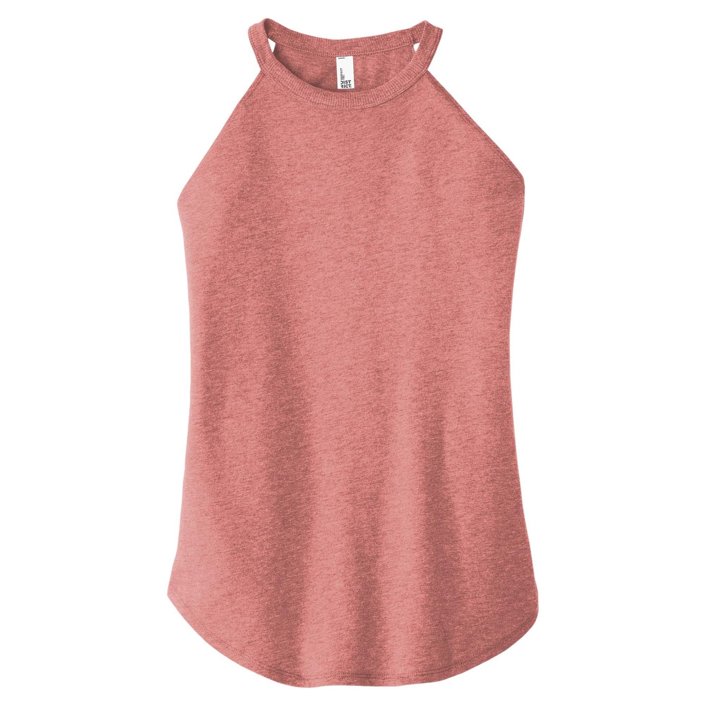 White Tank Tops - District - Tri-Blend Fabric