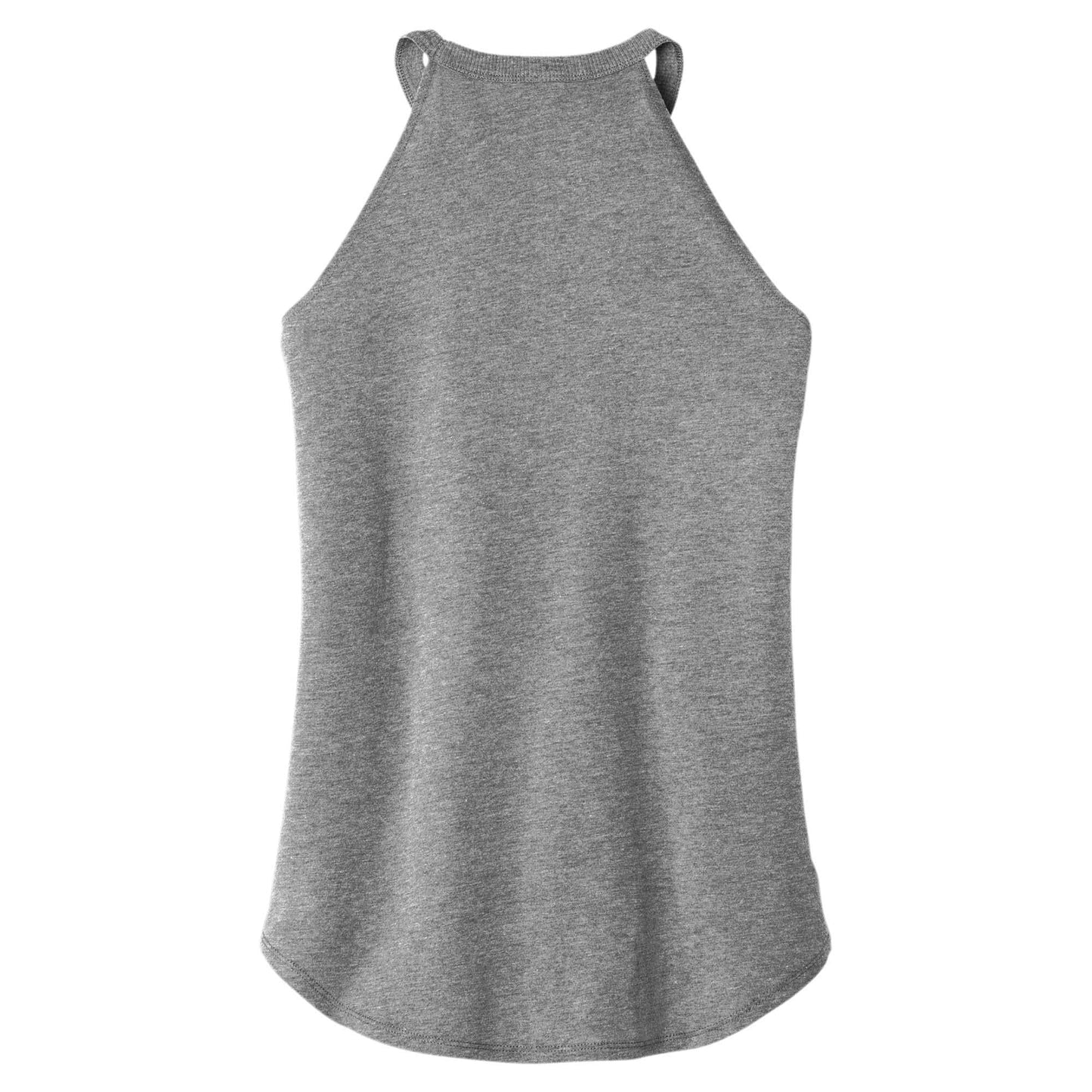 White Tank Tops - District - Tri-Blend Fabric