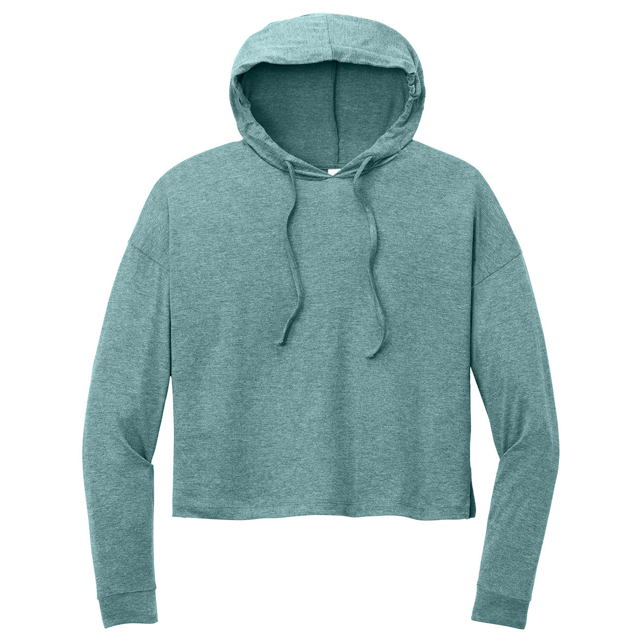 Black Hoodie - District - Soft Tri Blend Fabric