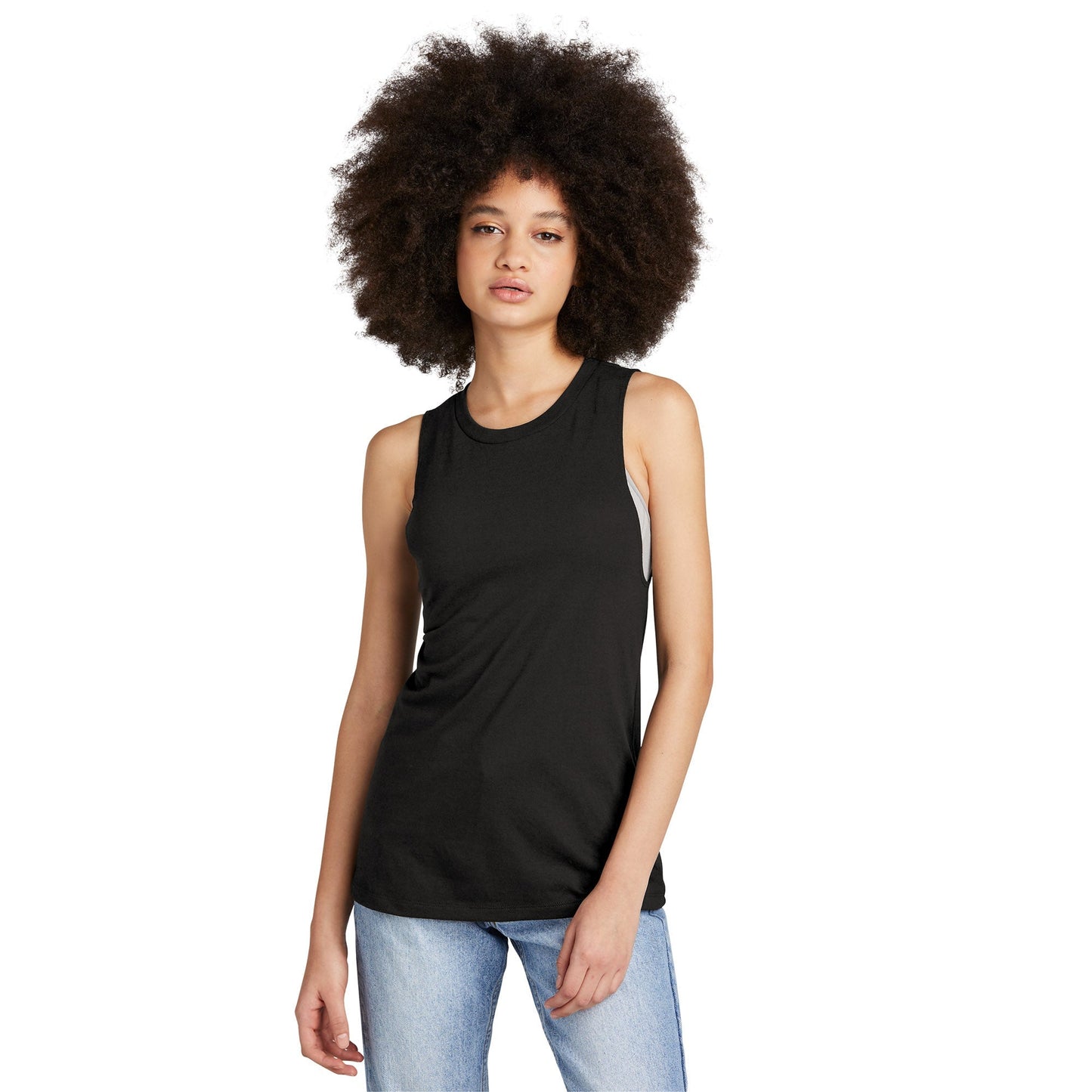 Black Tank Tops - District - Relaxed Style