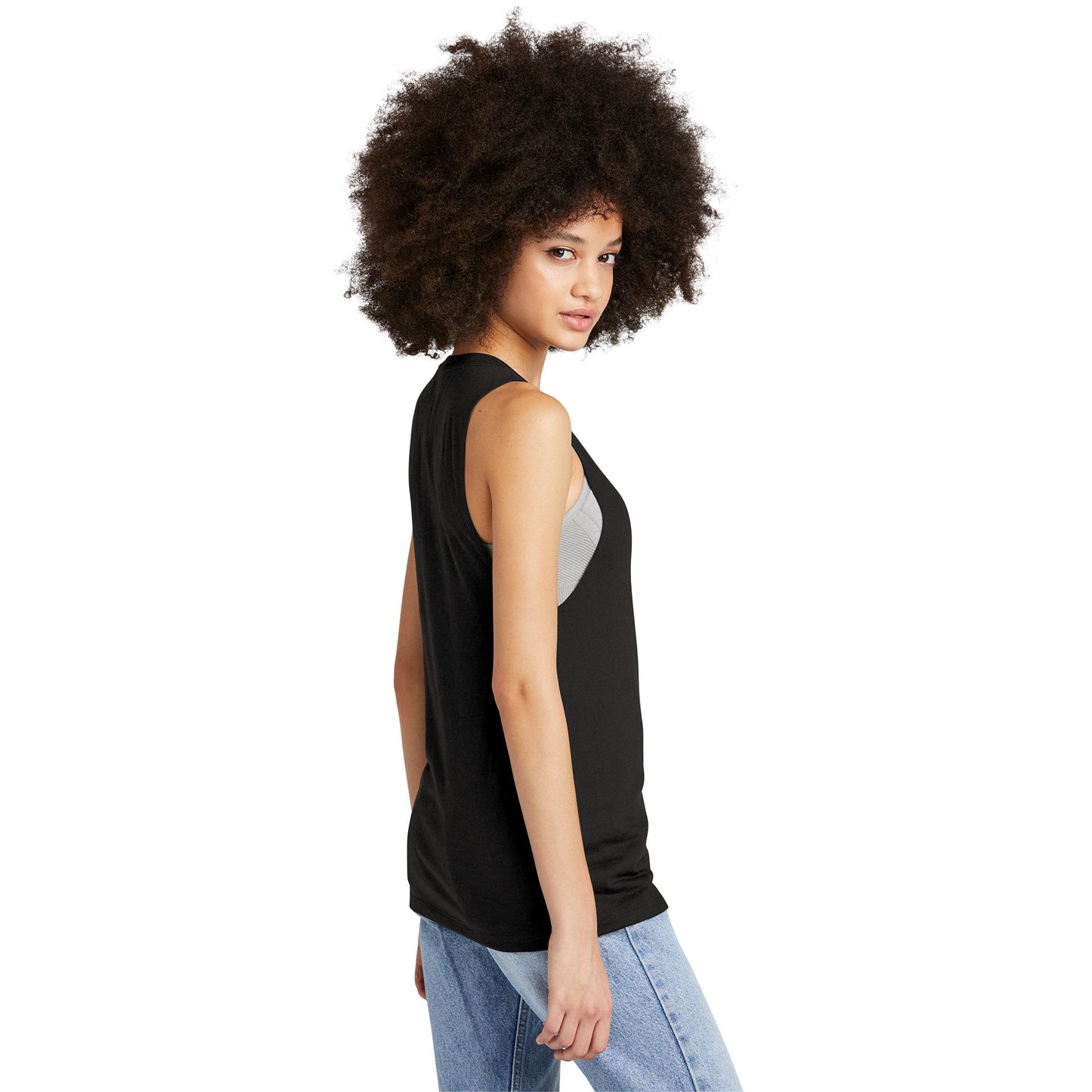 Black Tank Tops - District - Relaxed Style
