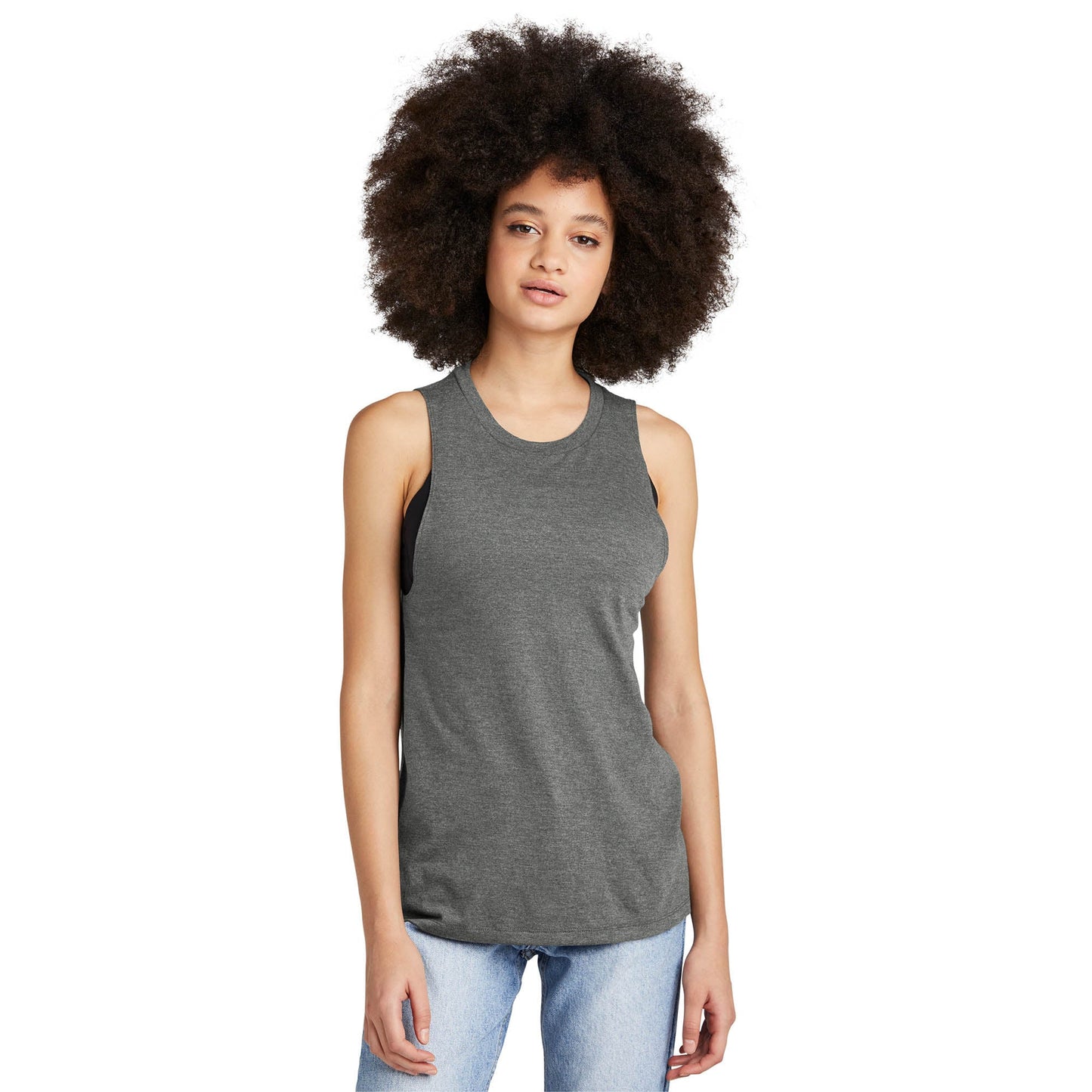 Black Tank Tops - District - Relaxed Style