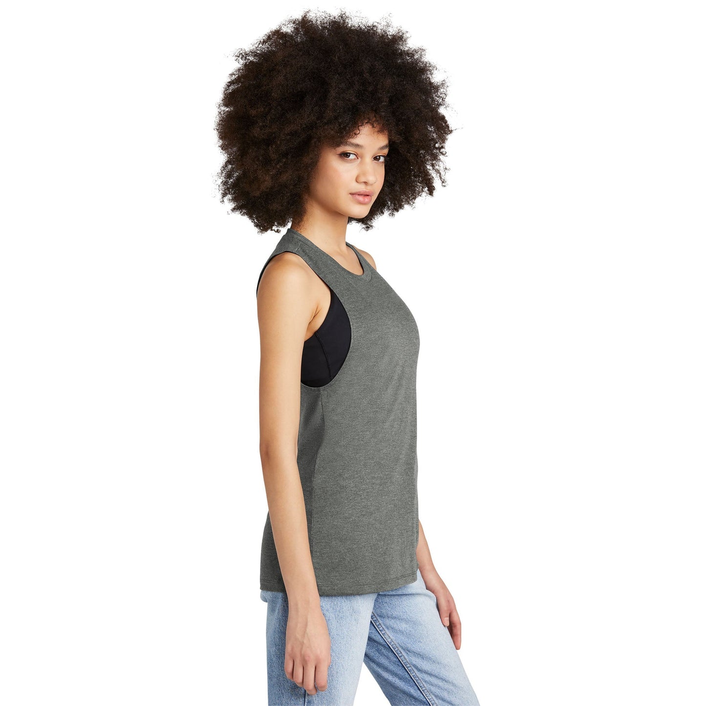 Black Tank Tops - District - Relaxed Style