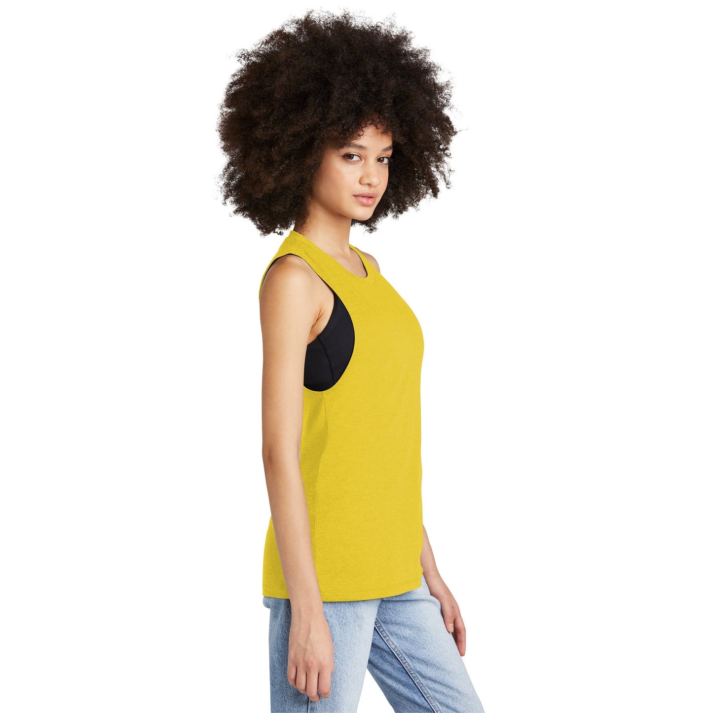 Black Tank Tops - District - Relaxed Style