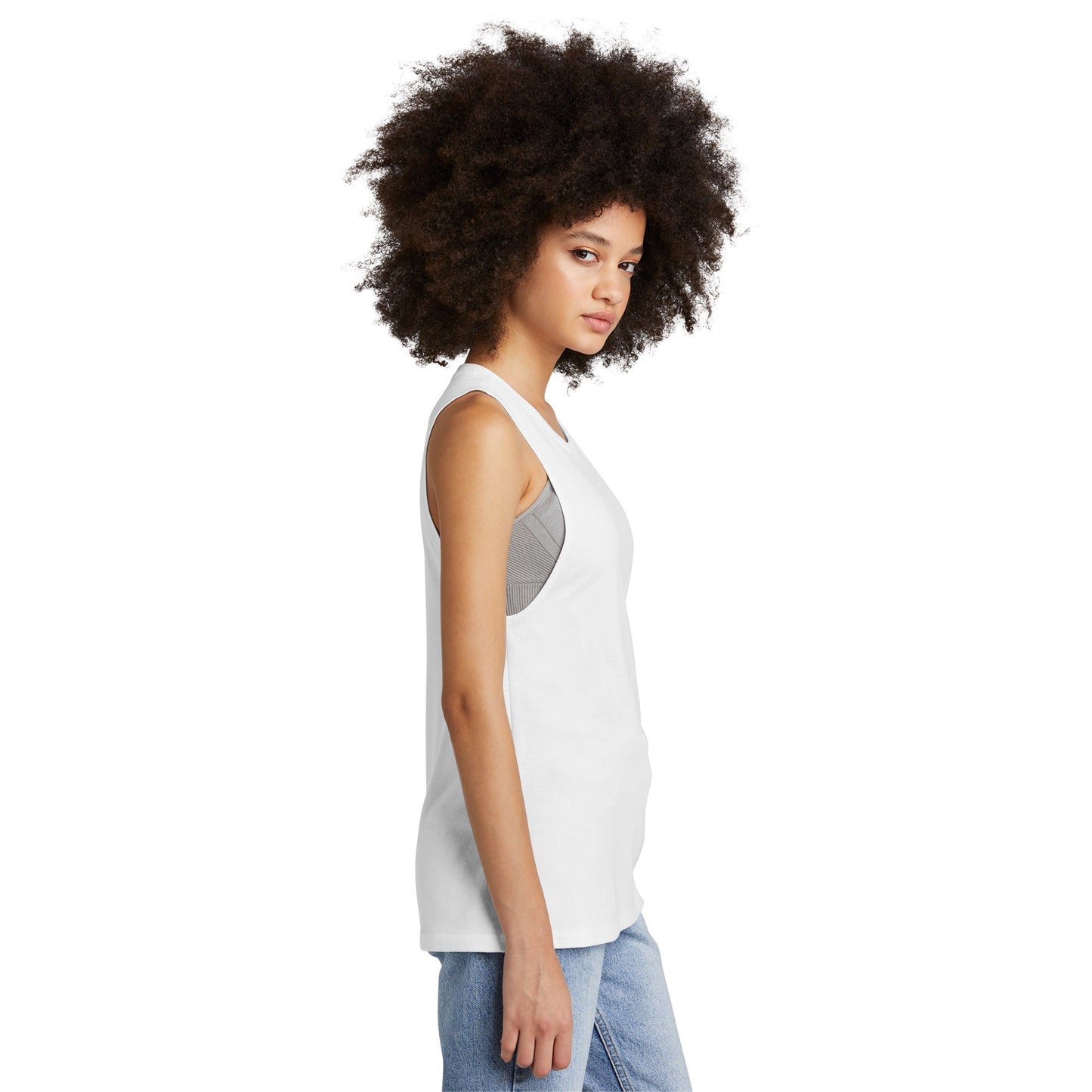 Black Tank Tops - District - Relaxed Style