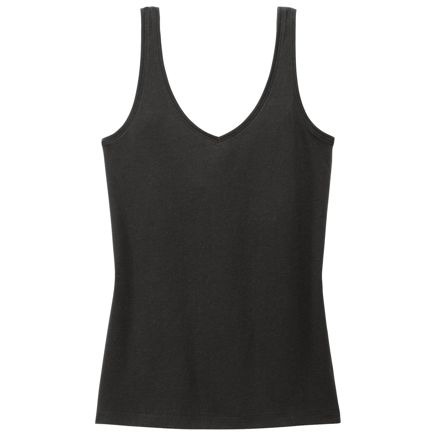 Black Tank Top - District - Soft Cotton Blend