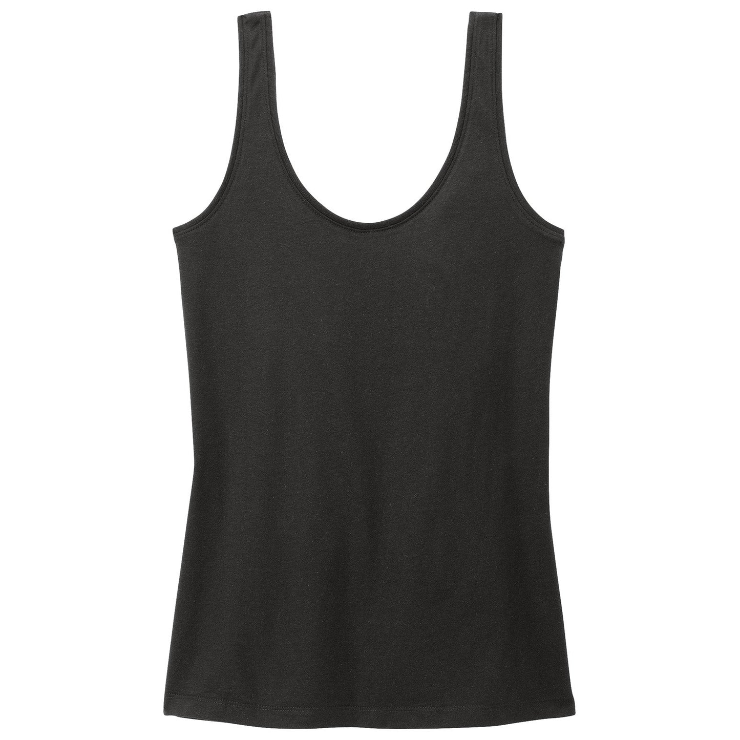 Black Tank Top - District - Soft Cotton Blend