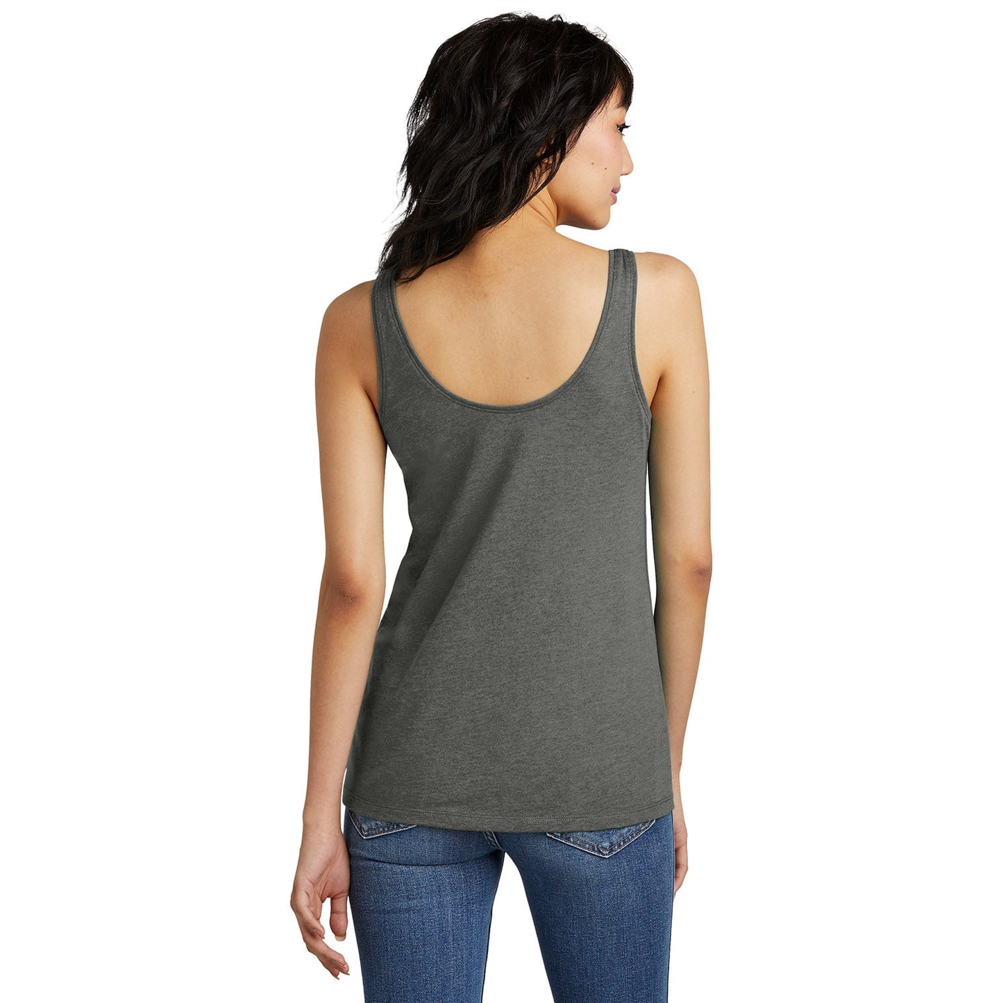 Black Tank Top - District - Soft Cotton Blend
