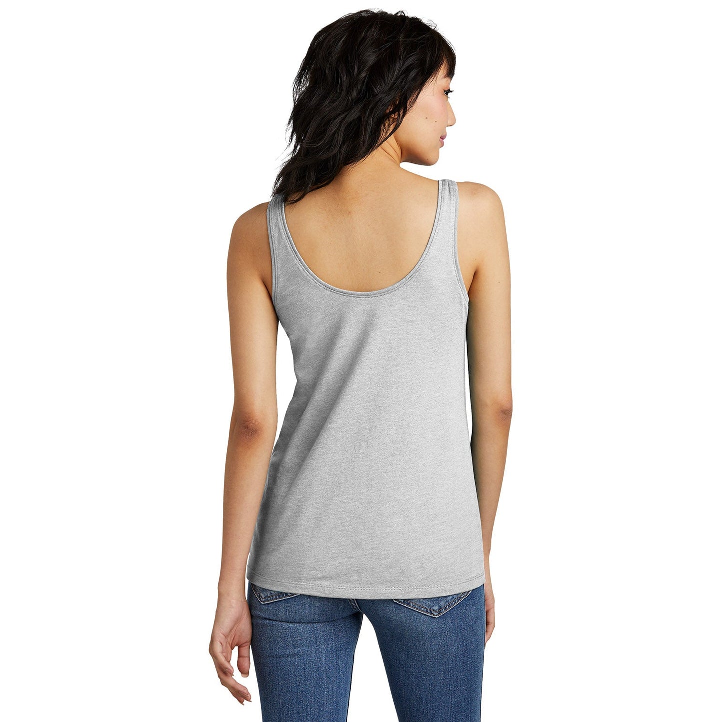 Black Tank Top - District - Soft Cotton Blend