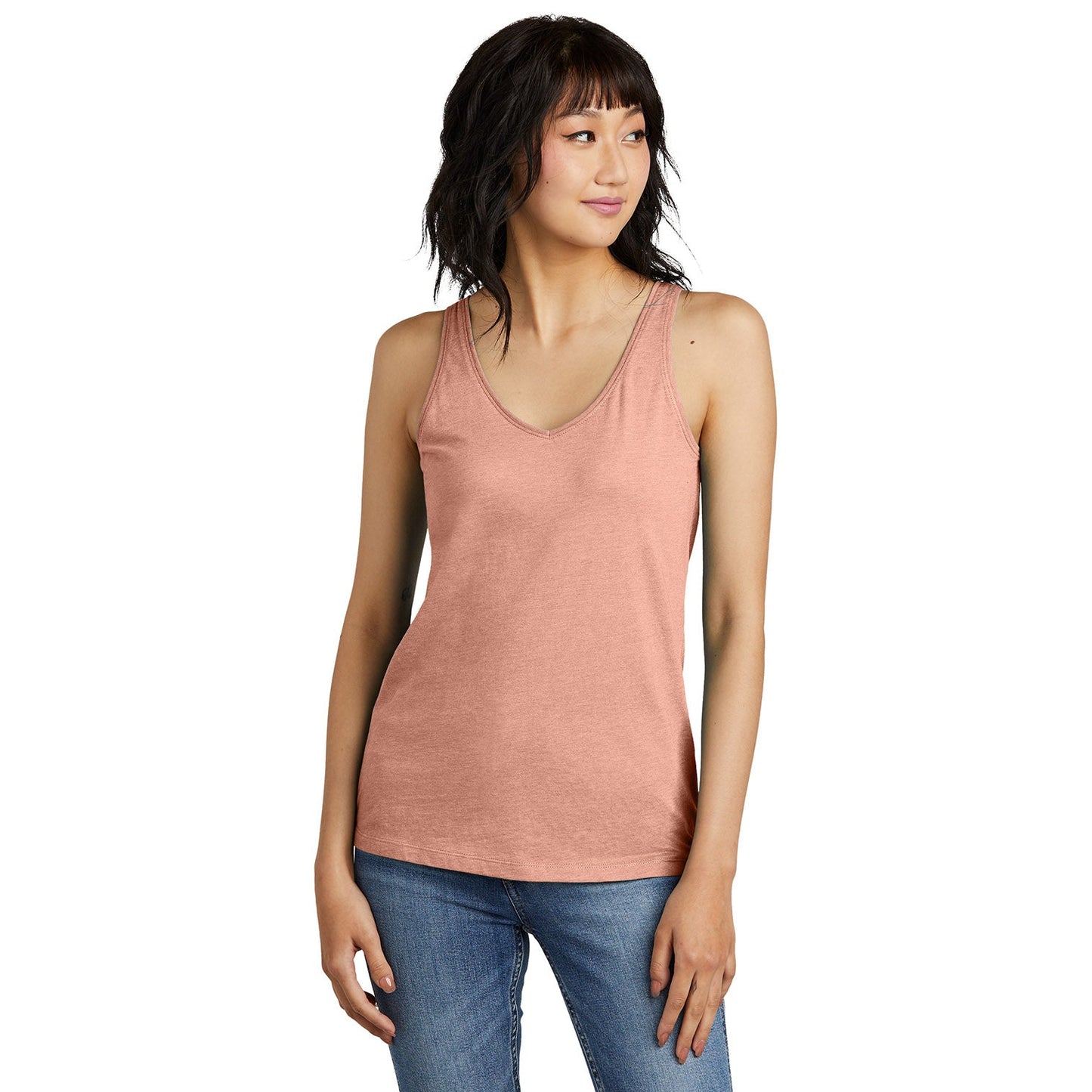 Black Tank Top - District - Soft Cotton Blend