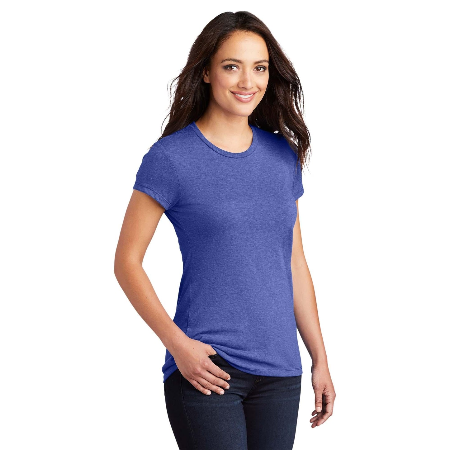 Black Frost T-Shirts - District - Fitted Tri-Blend Tee