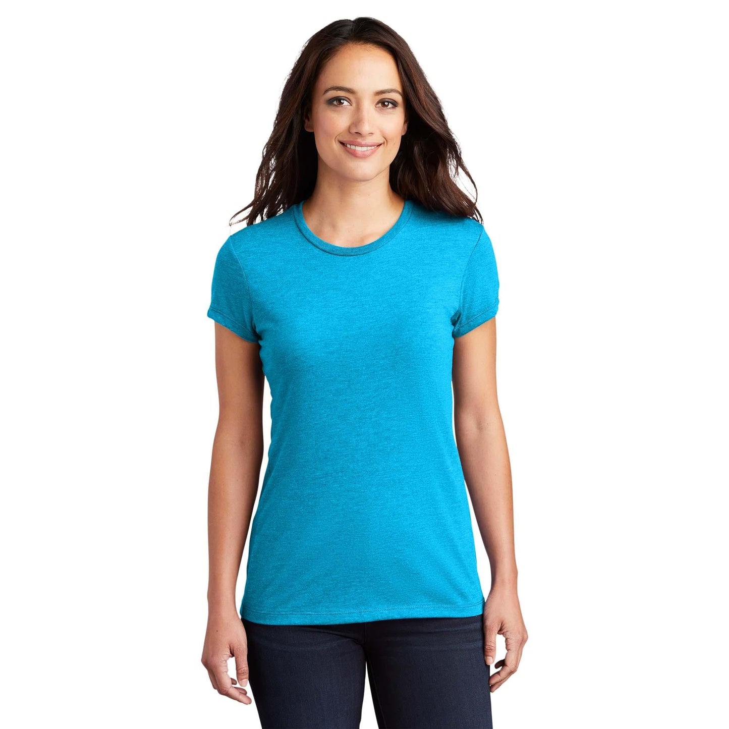 Black Frost T-Shirts - District - Fitted Tri-Blend Tee