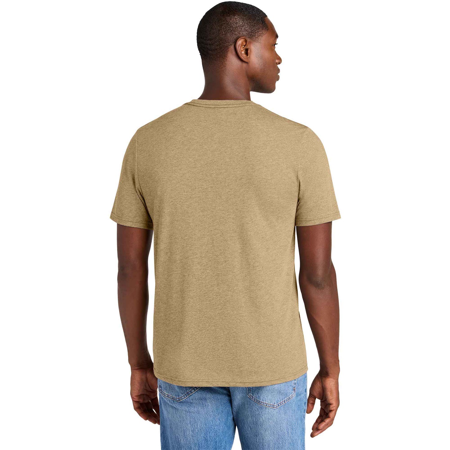 Jet Black T-Shirts - District - Soft Cotton Blend - Stylish Tee