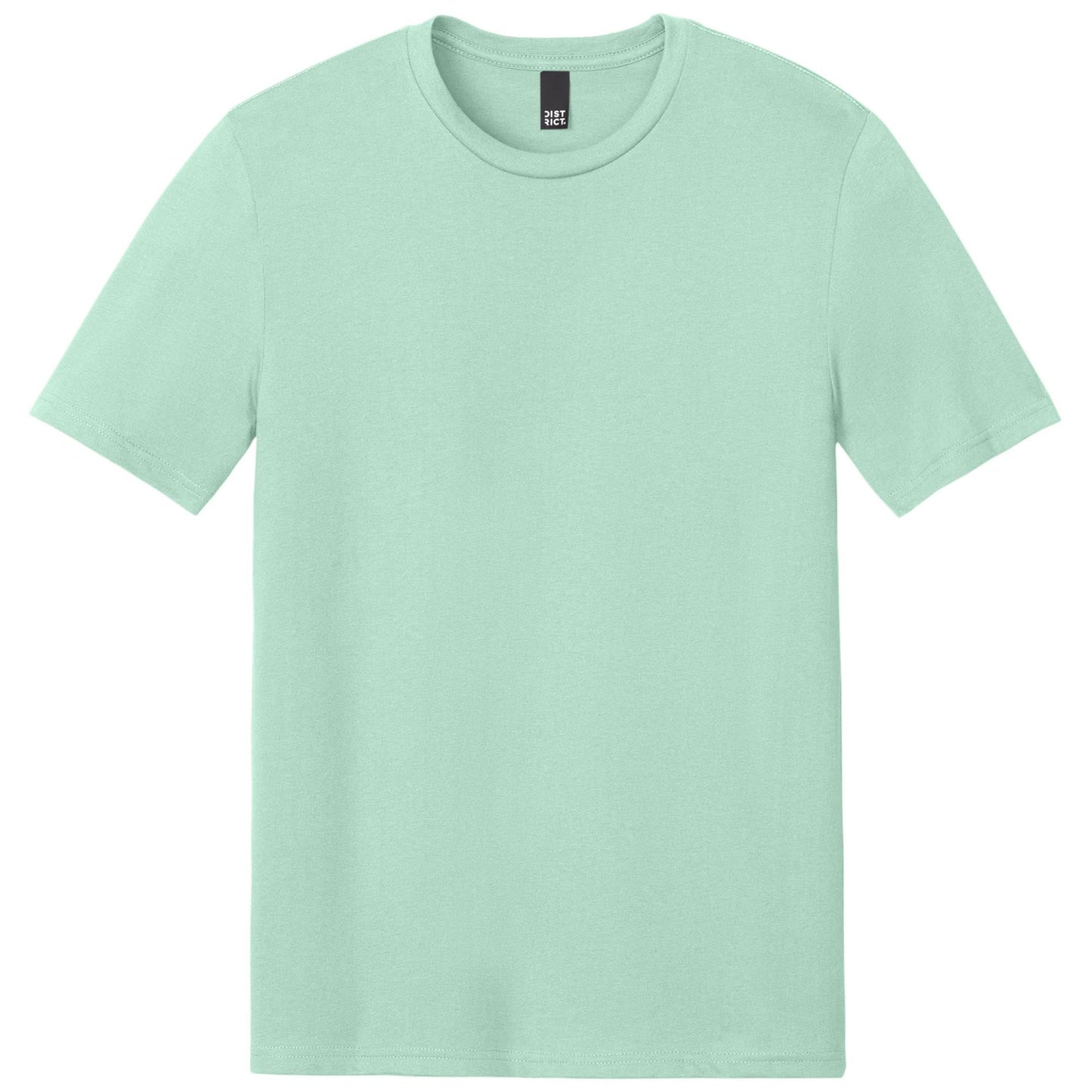 Jet Black T-Shirts - District - Soft Cotton Blend - Stylish Tee