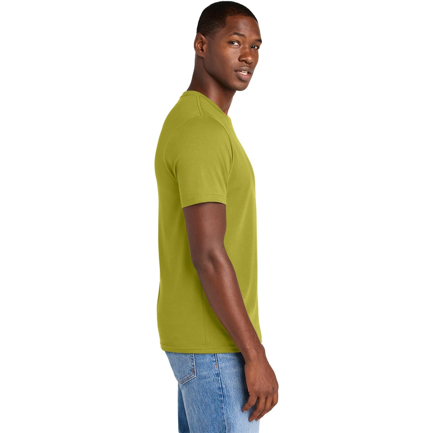 Jet Black T-Shirts - District - Soft Cotton Blend - Stylish Tee