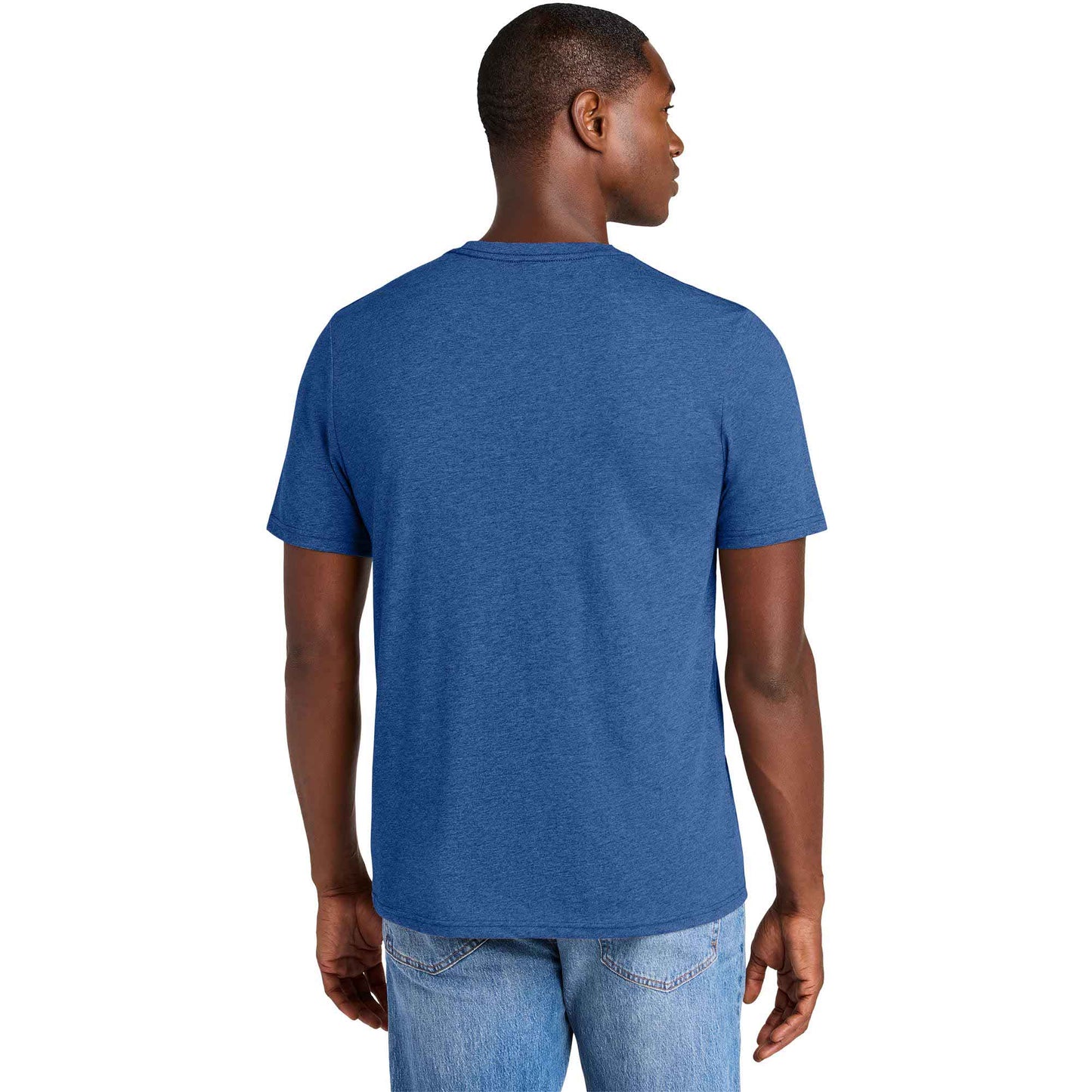 Jet Black T-Shirts - District - Soft Cotton Blend - Stylish Tee