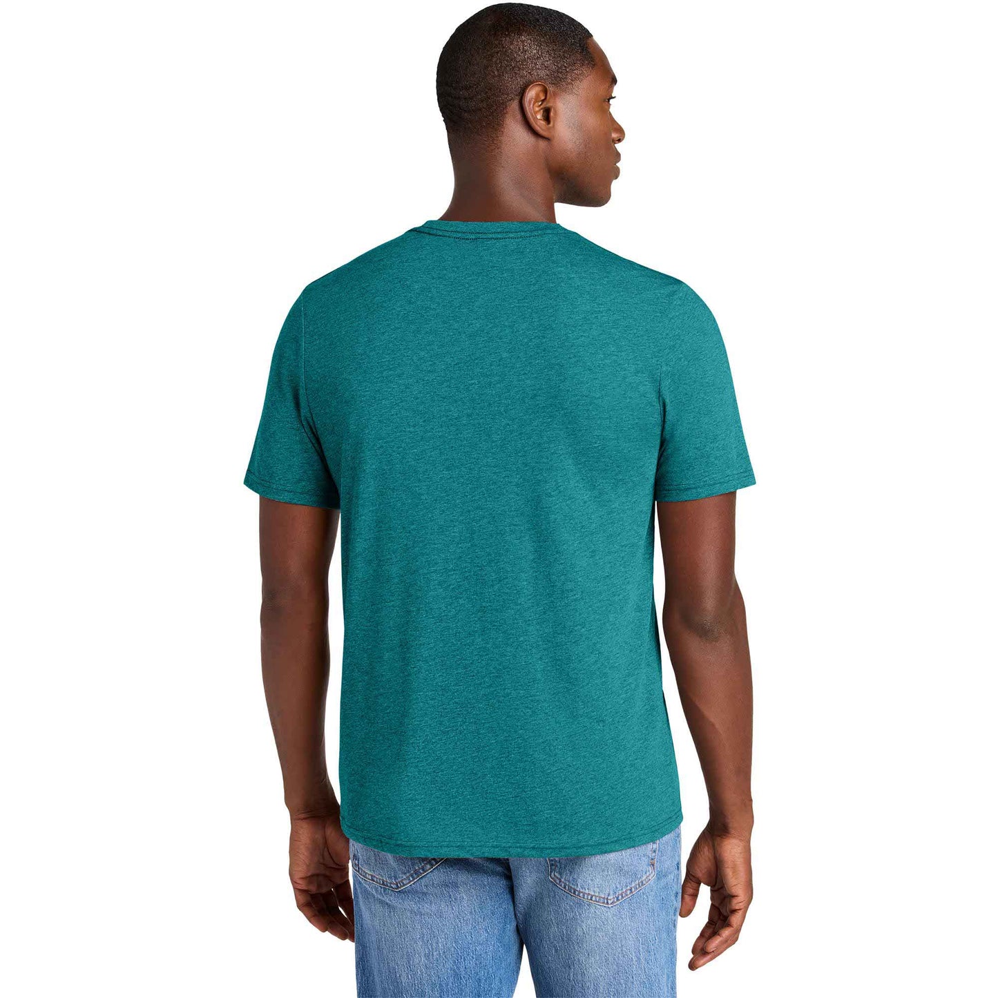 Jet Black T-Shirts - District - Soft Cotton Blend - Stylish Tee