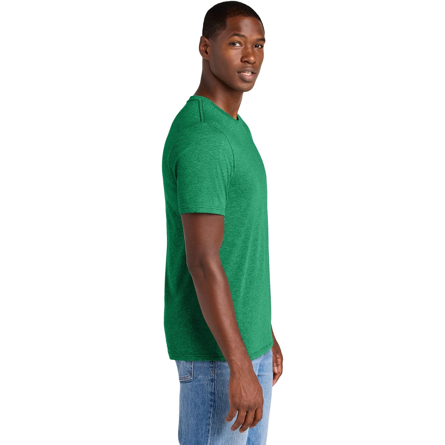 Jet Black T-Shirts - District - Soft Cotton Blend - Stylish Tee