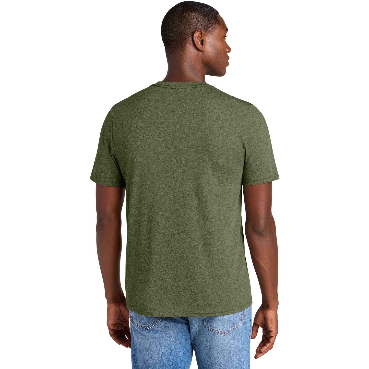 Jet Black T-Shirts - District - Soft Cotton Blend - Stylish Tee