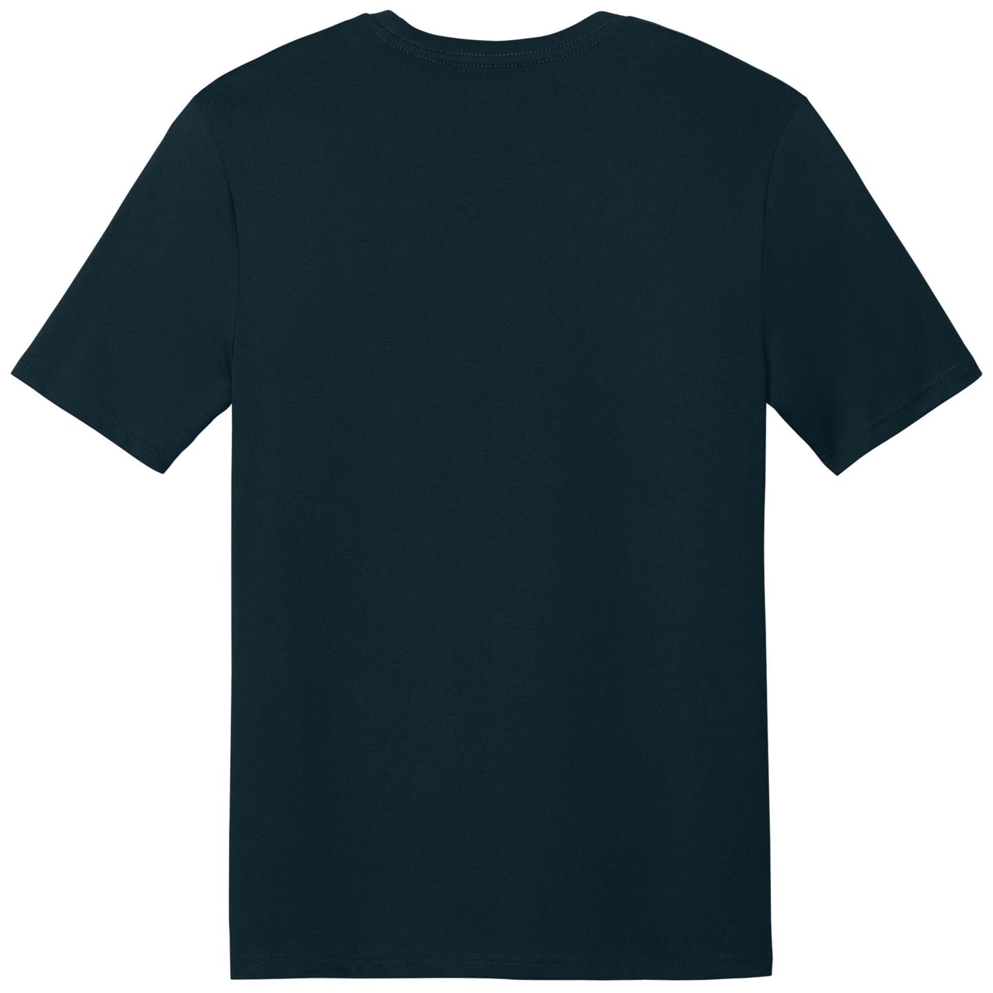 Jet Black T-Shirts - District - Soft Cotton Blend - Stylish Tee
