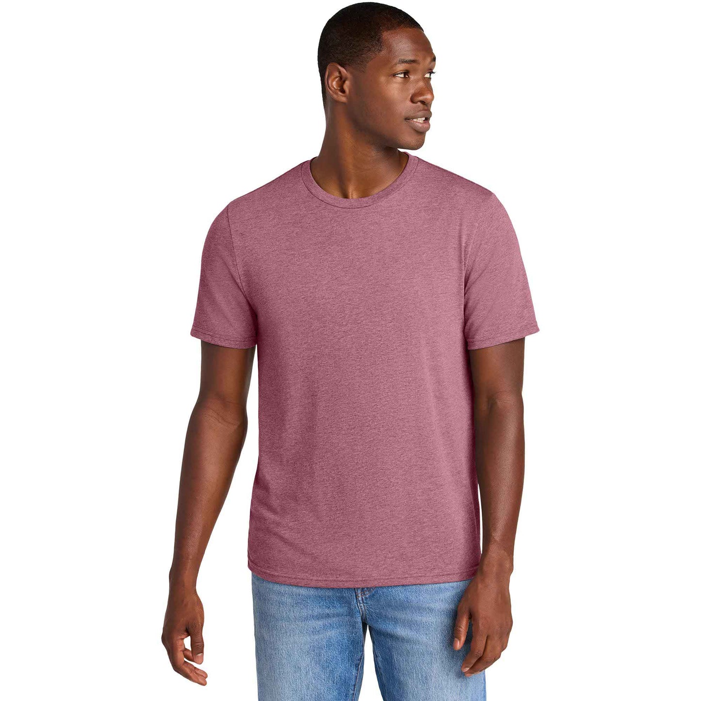 Jet Black T-Shirts - District - Soft Cotton Blend - Stylish Tee