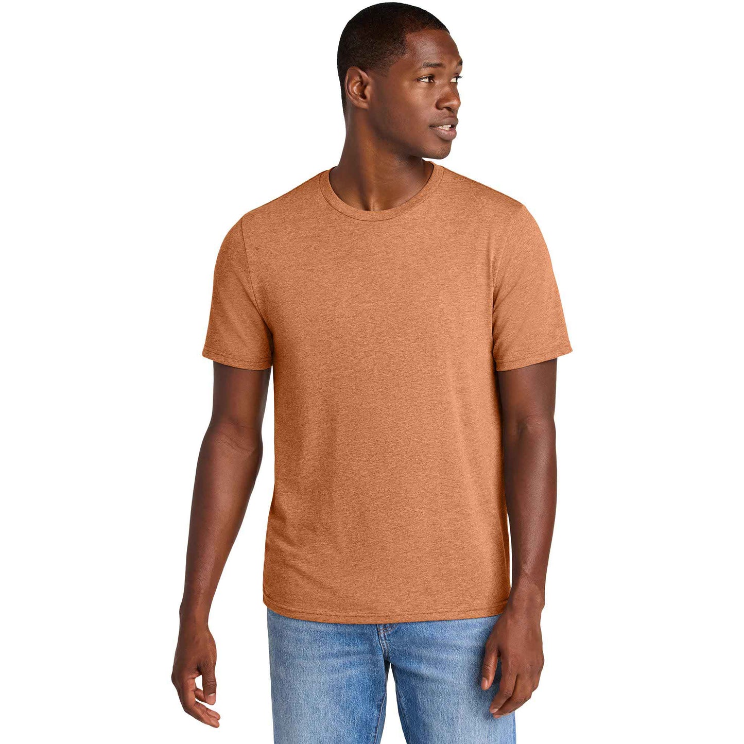 Jet Black T-Shirts - District - Soft Cotton Blend - Stylish Tee