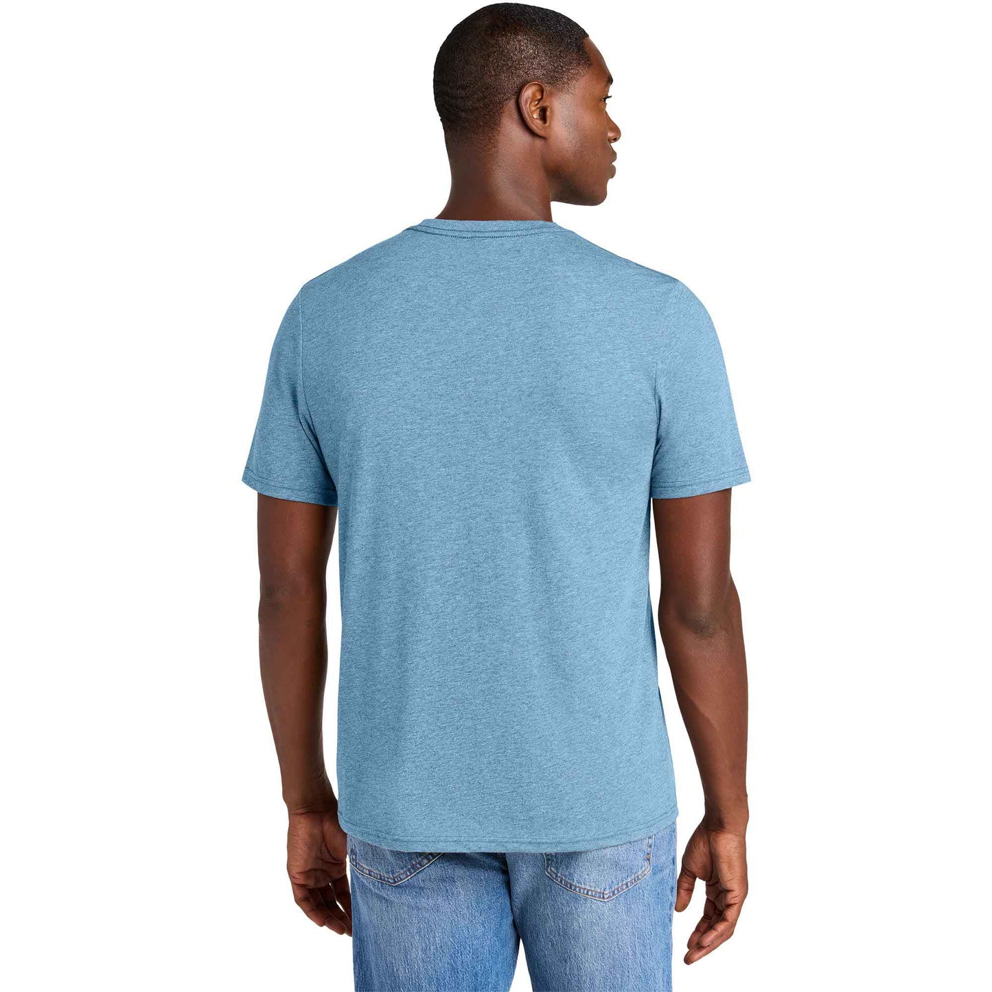 Jet Black T-Shirts - District - Soft Cotton Blend - Stylish Tee