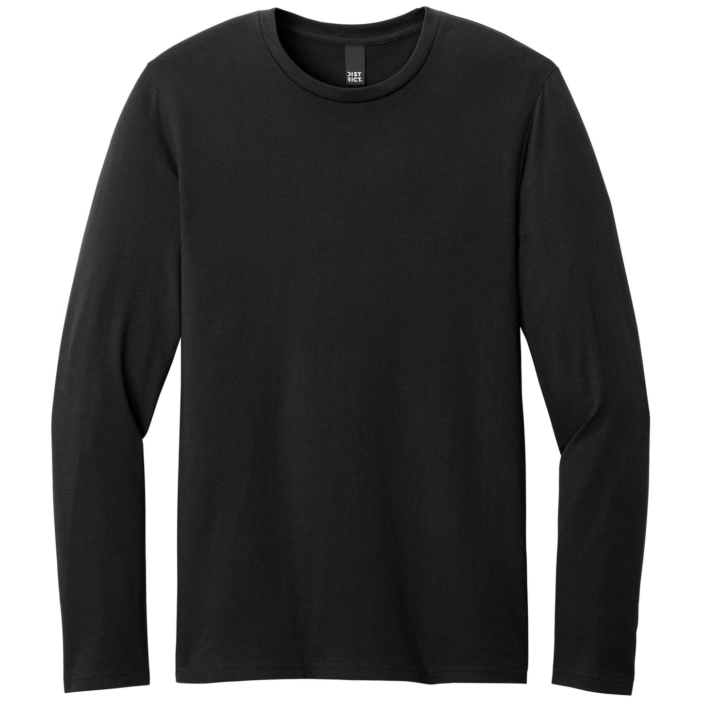Jet Black T-Shirt - District - Perfect Weight CVC Tee