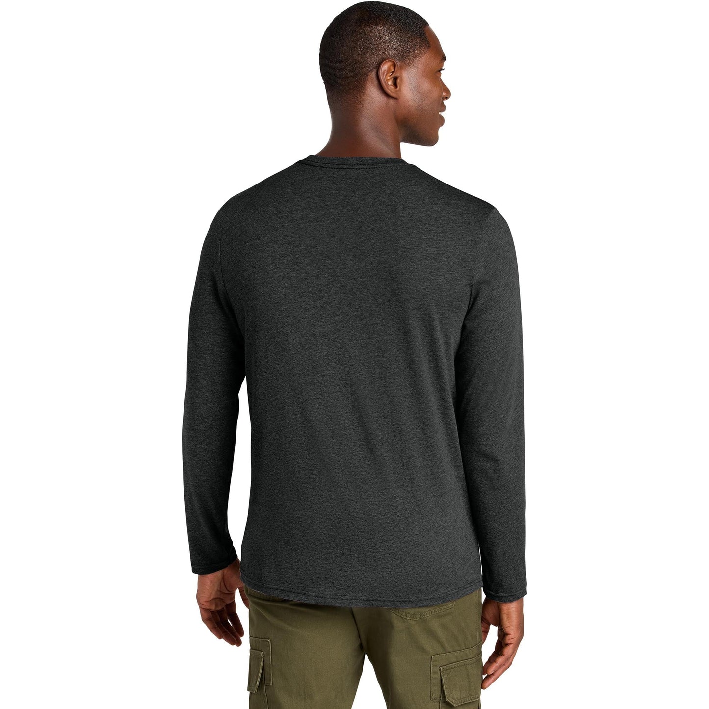 Jet Black T-Shirt - District - Perfect Weight CVC Tee