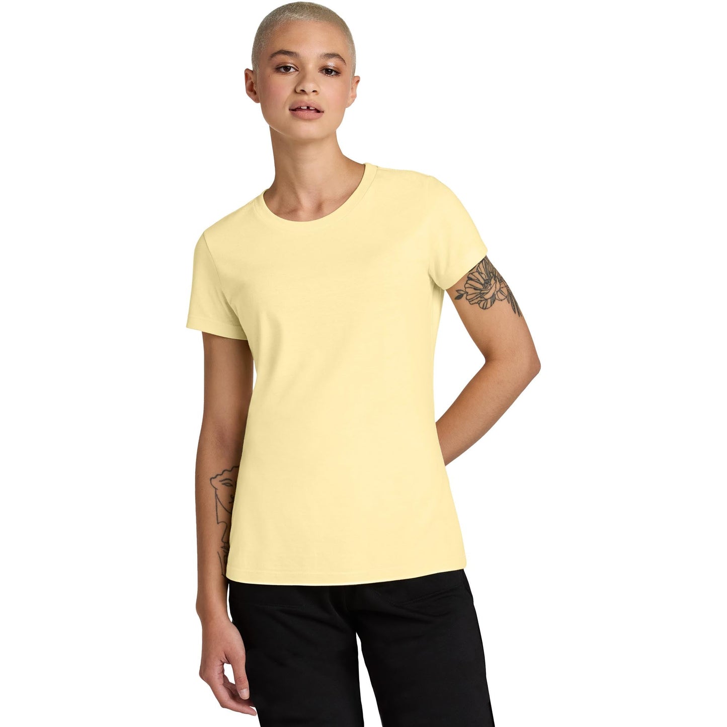 Jet Black T-Shirts - District - Relaxed Fit Design