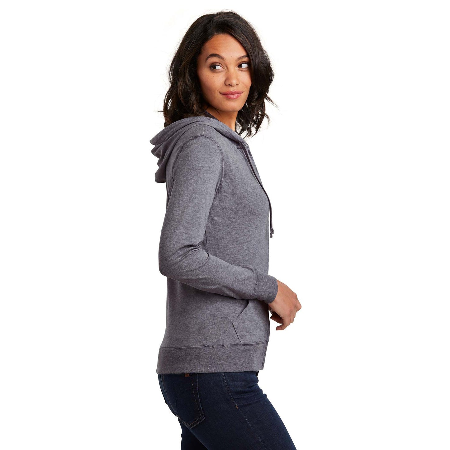 Black Lightweight Hoodie - District - Cozy Style