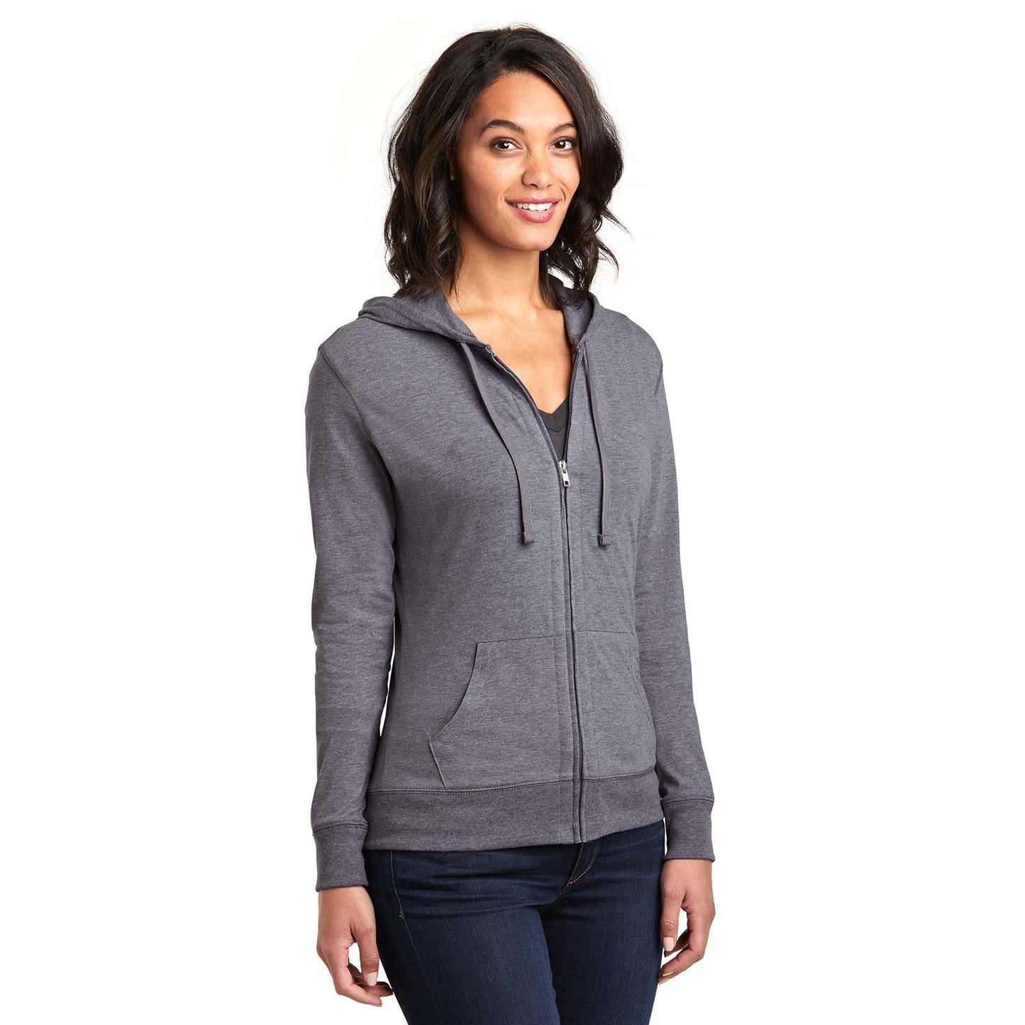 Black Lightweight Hoodie - District - Cozy Style