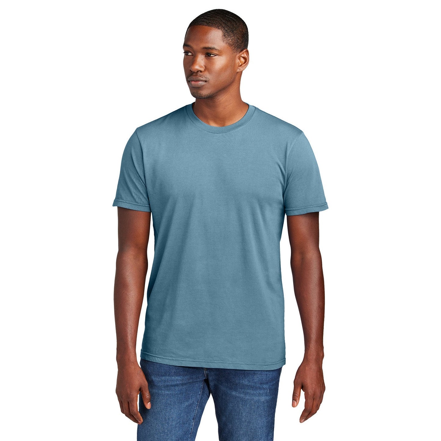 Black T-Shirts - District - Combed Cotton Unique Color