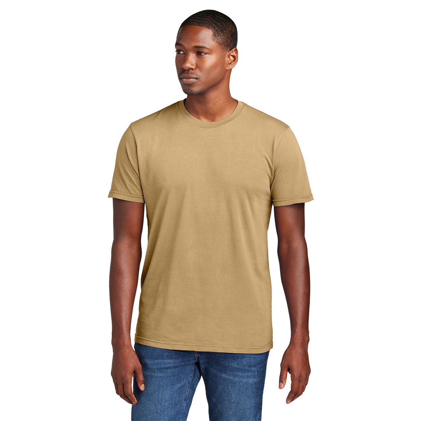 Black T-Shirts - District - Combed Cotton Unique Color