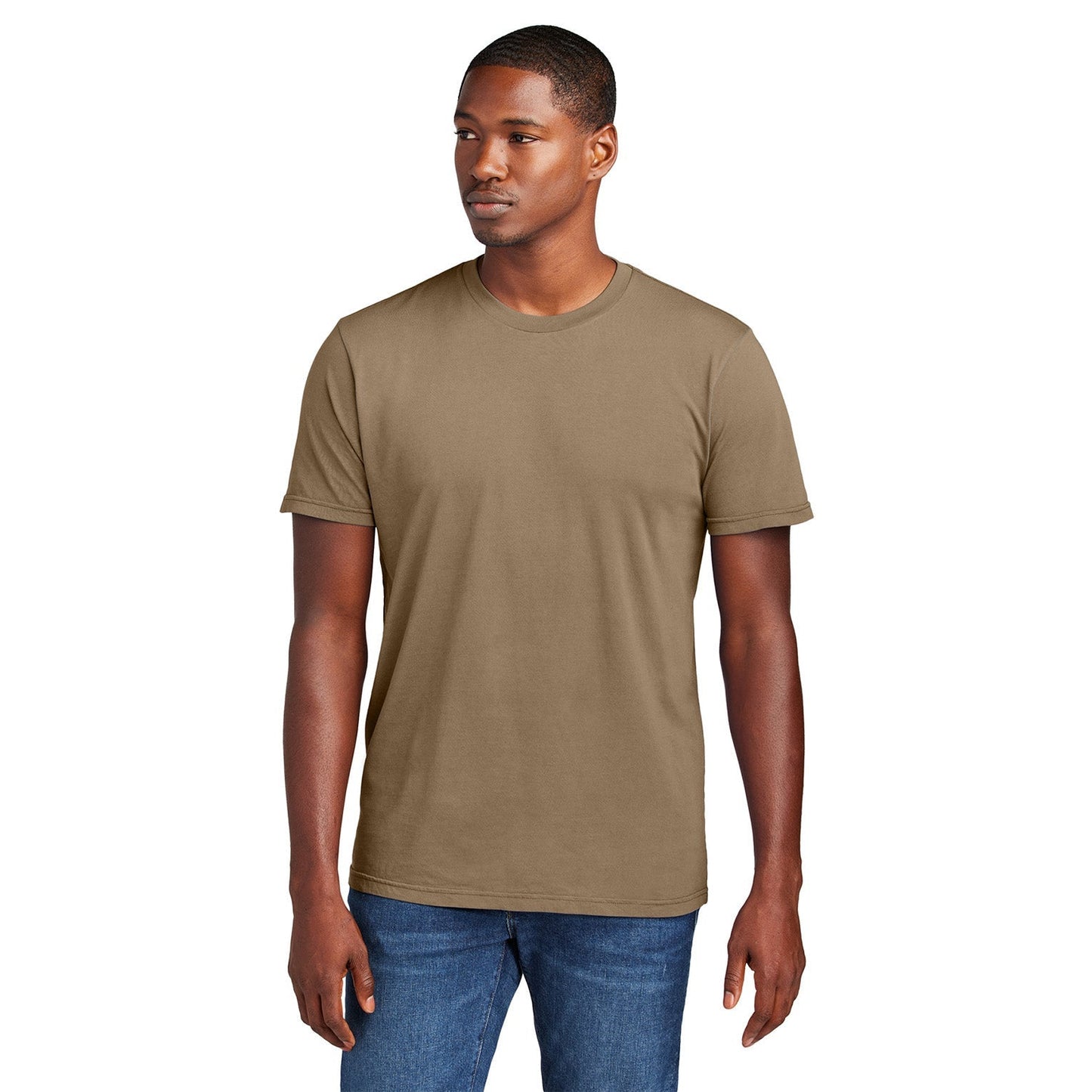 Black T-Shirts - District - Combed Cotton Unique Color