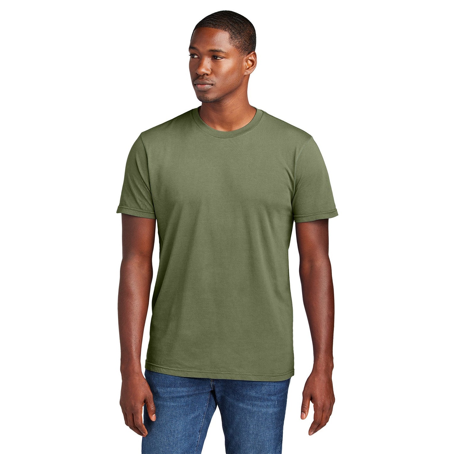 Black T-Shirts - District - Combed Cotton Unique Color