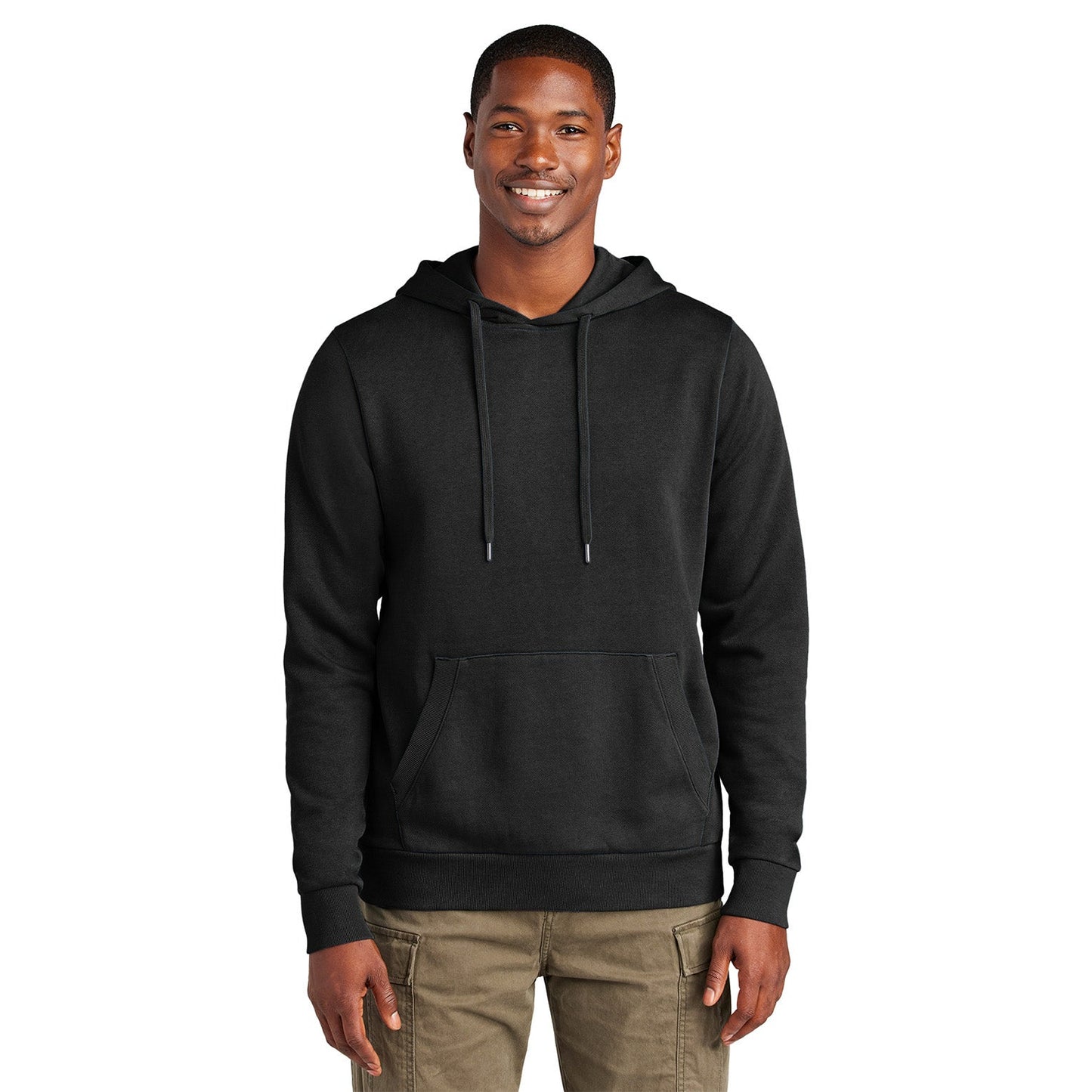 Black Sweatshirts - District - Soft Fleece Hoodie