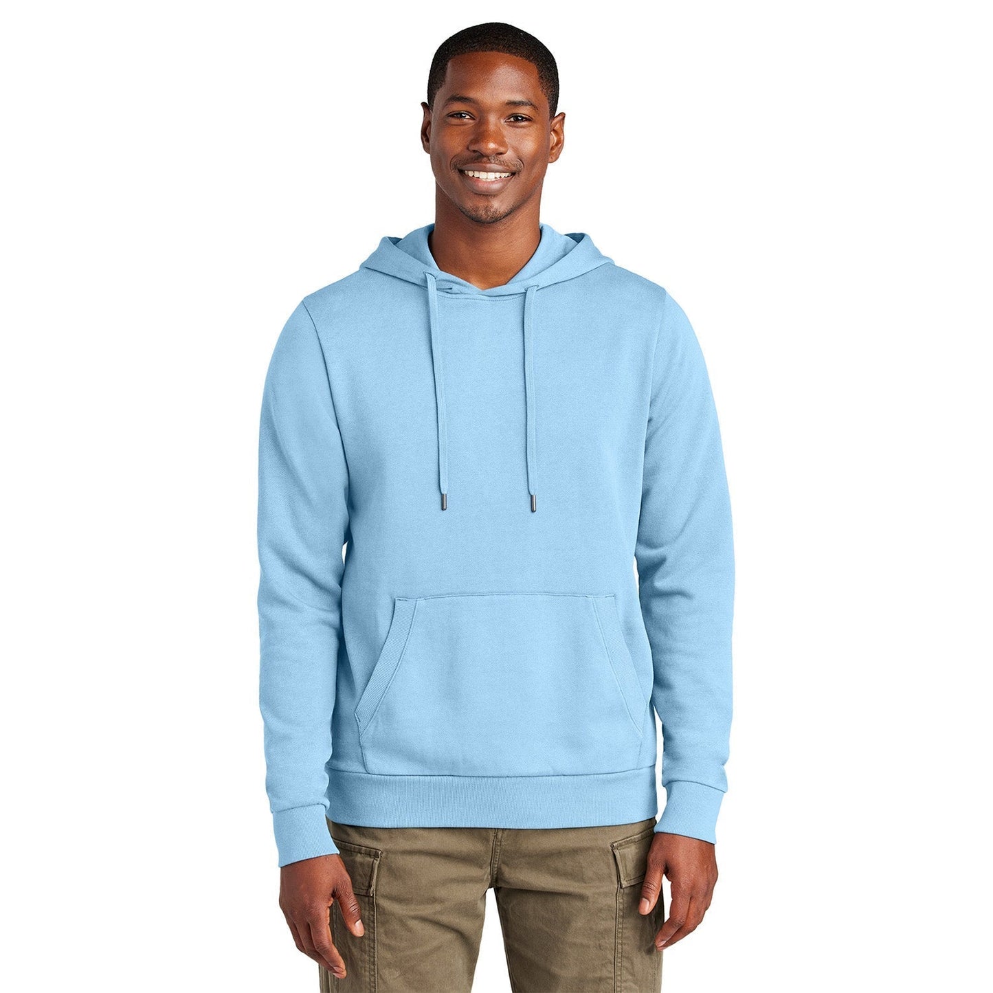 Black Sweatshirts - District - Soft Fleece Hoodie
