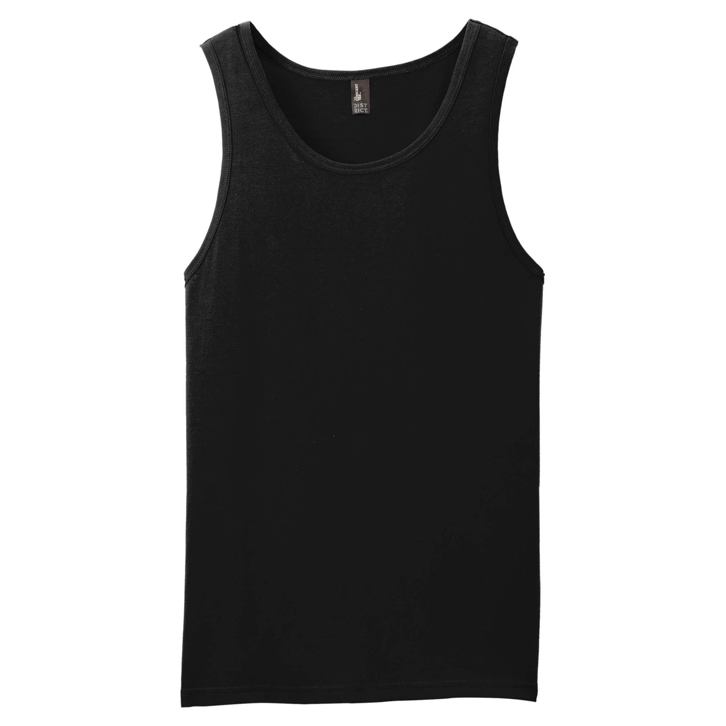 Black Tank Tops - District - Stylish Cotton Design