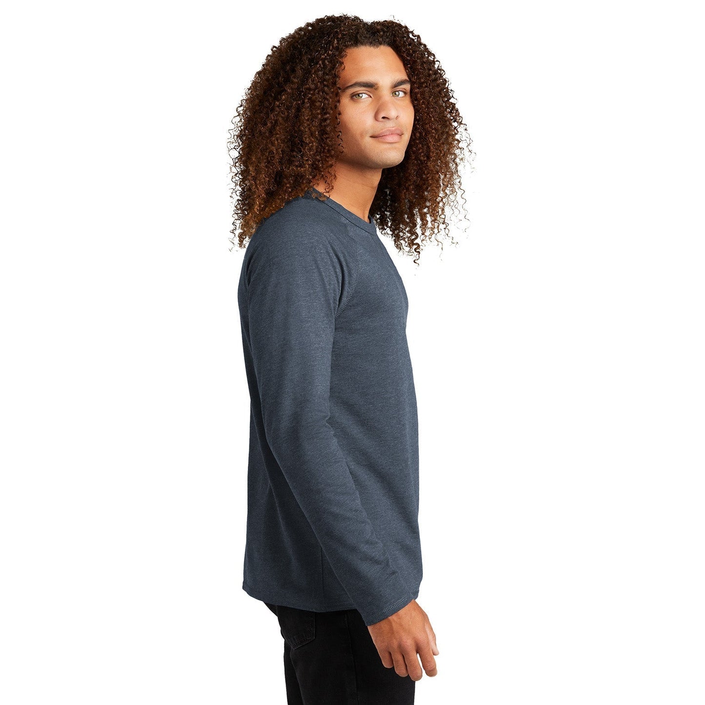 Black T-Shirts - District - Soft Fabric - Casual Style