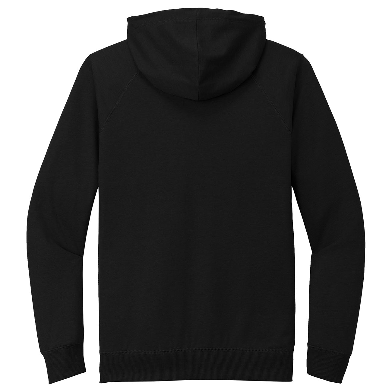Black Sweatshirts - District - Cozy Full-Zip Hoodie - Casual Comfort
