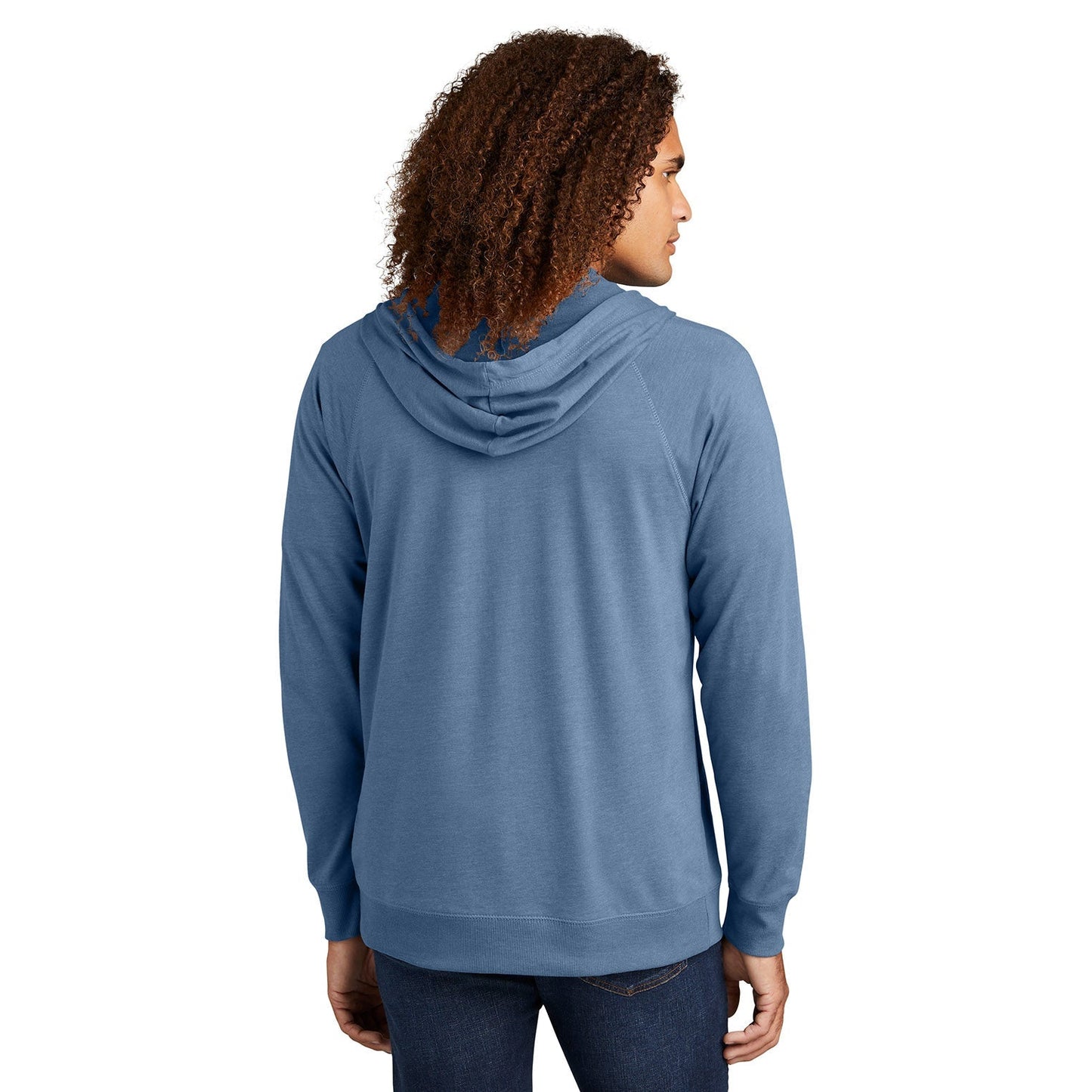 Black Sweatshirts - District - Cozy Full-Zip Hoodie - Casual Comfort
